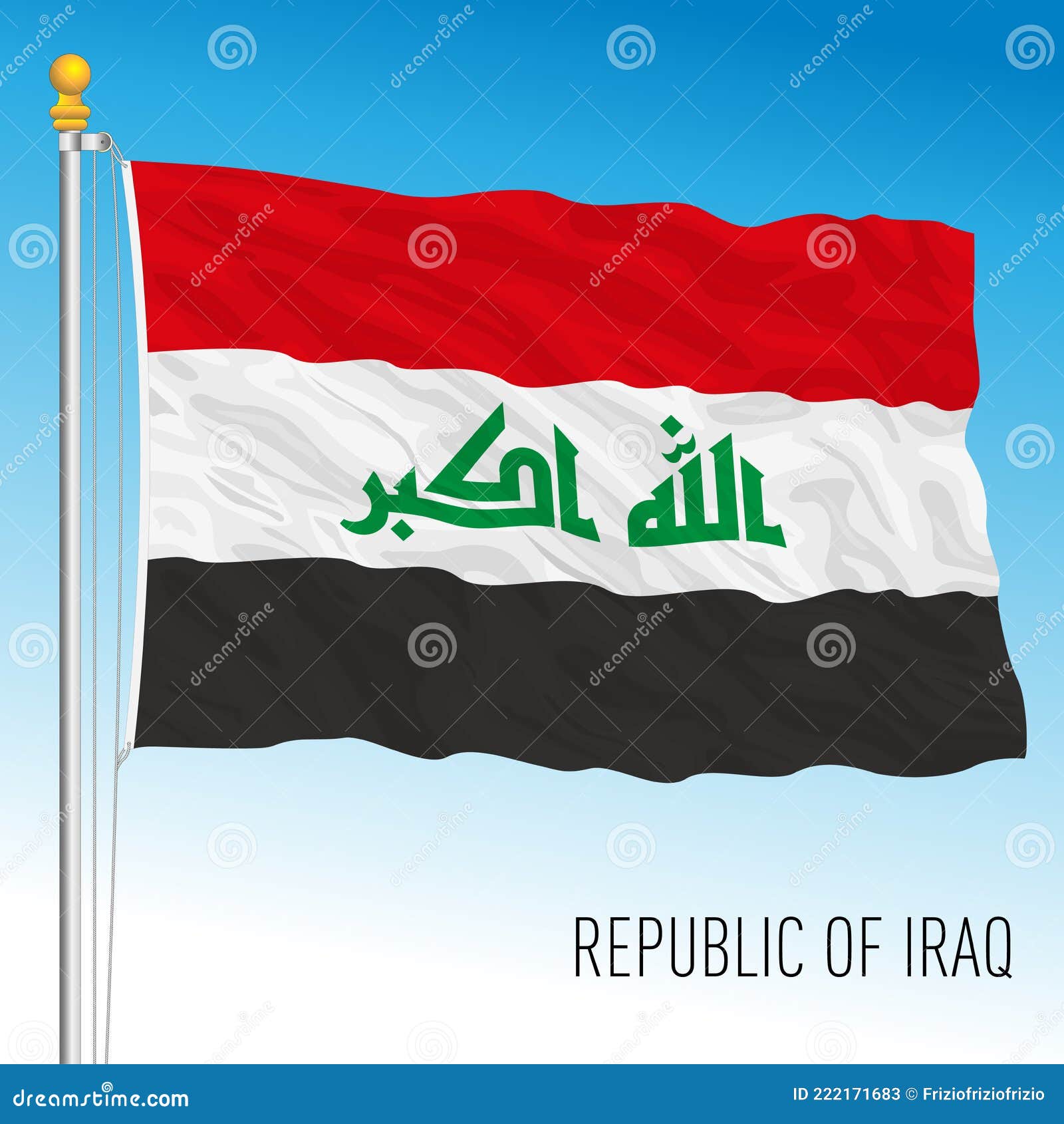 Iraq Bandera