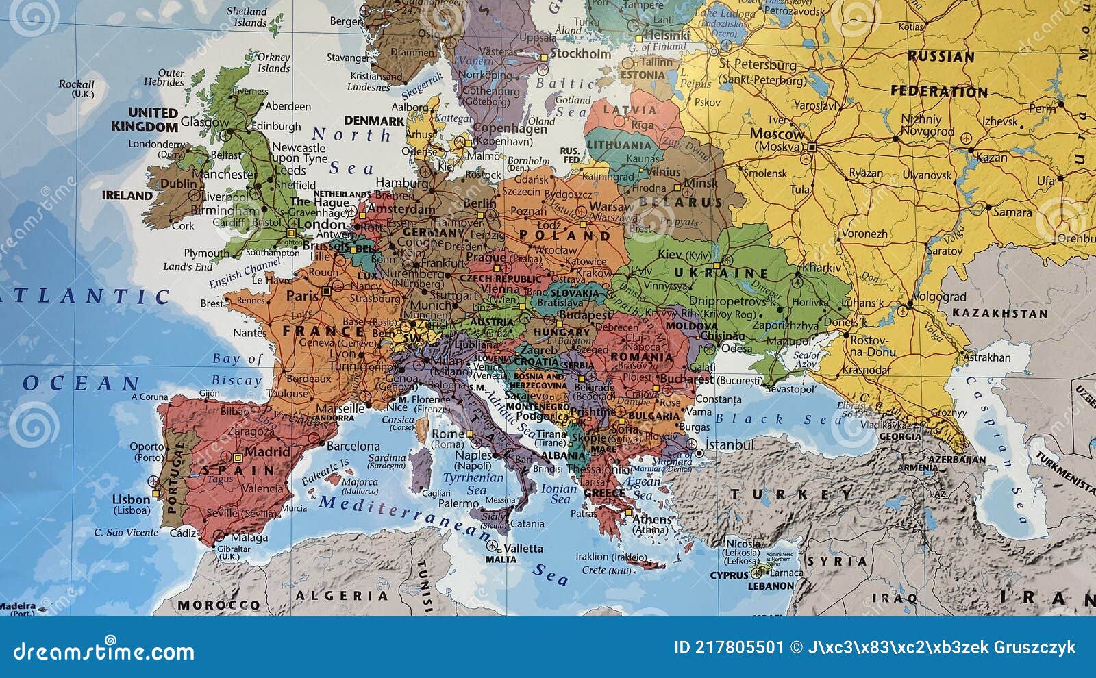 Donde esta albania en el mapa de europa