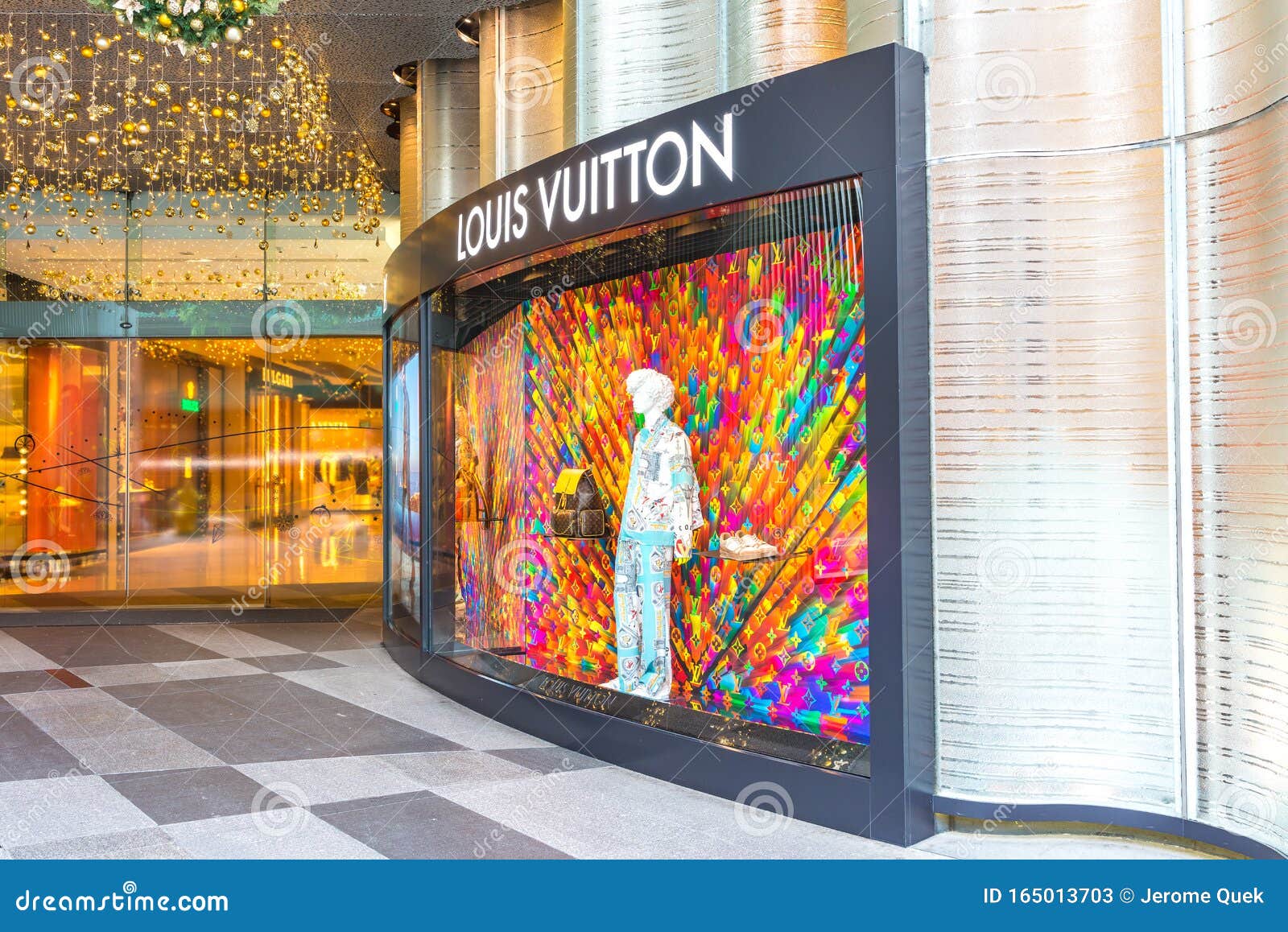 Louis Vuitton LV Store in Orchard Road ION Shopping Mall, Singapore. the Louis Vuitton Editorial Stock Photo Image of fashion, designer: 165013703