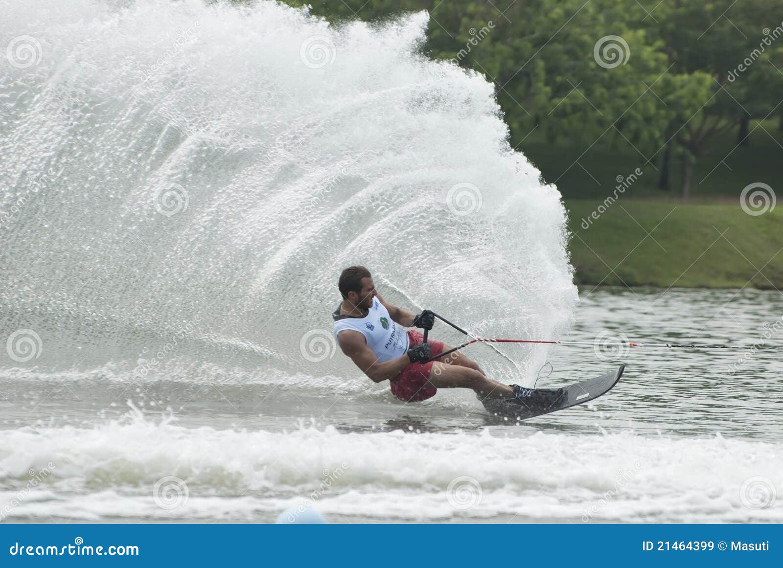 Asian 2011 Waterski Competition Editorial Stock Image Image of male