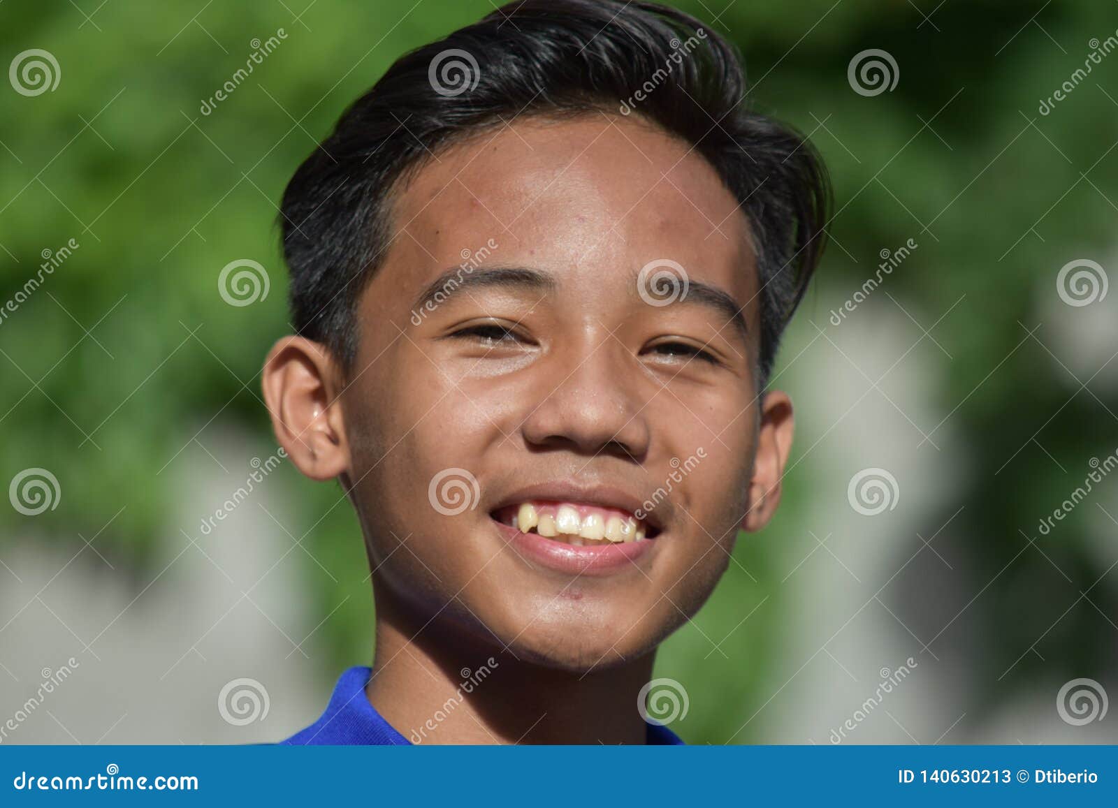 An Asian Boy Smiling stock image. Image of youthful 140630213
