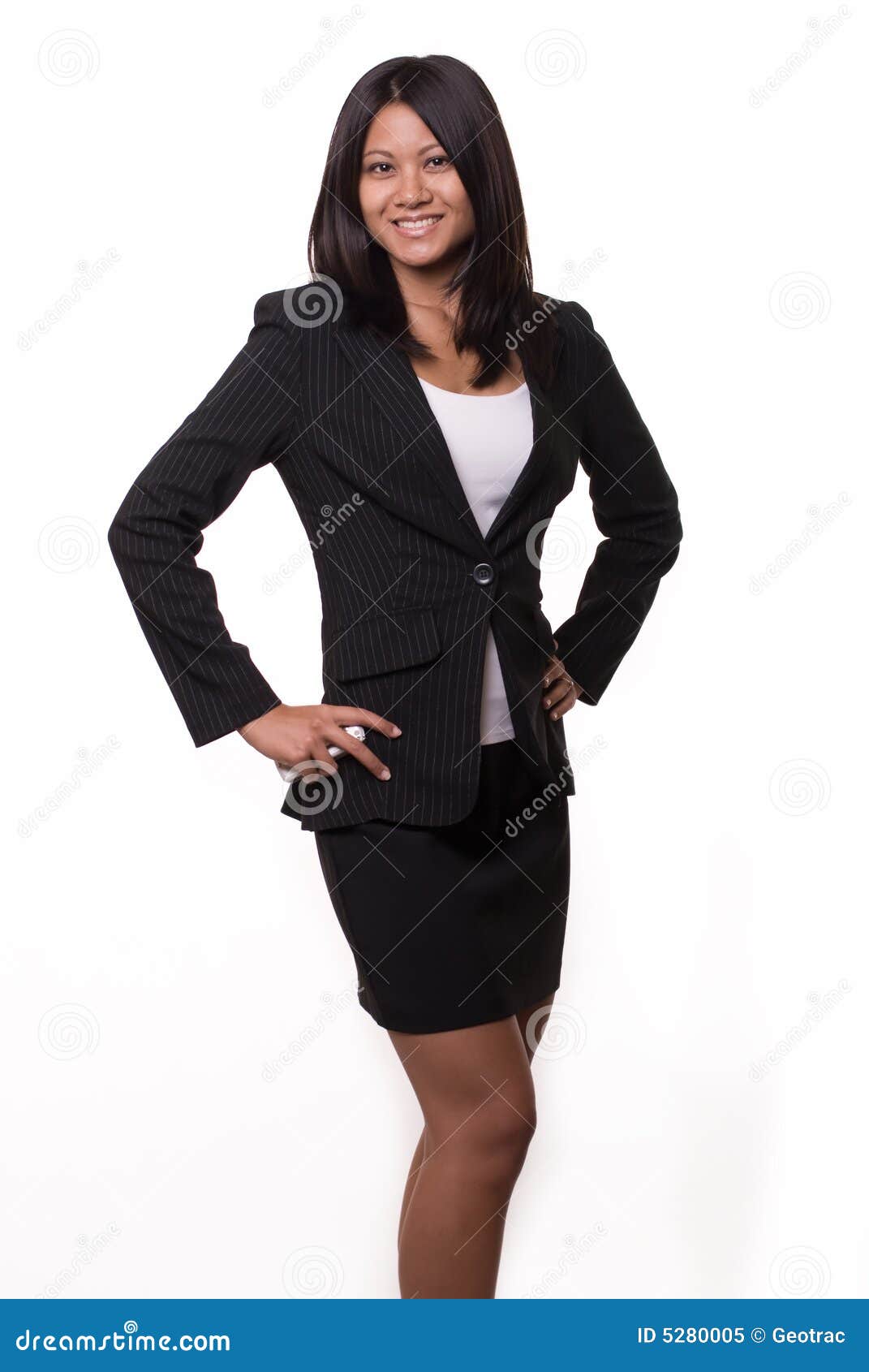 Asian Business Woman Royalty Free Stock Photo - Image: 5280005
