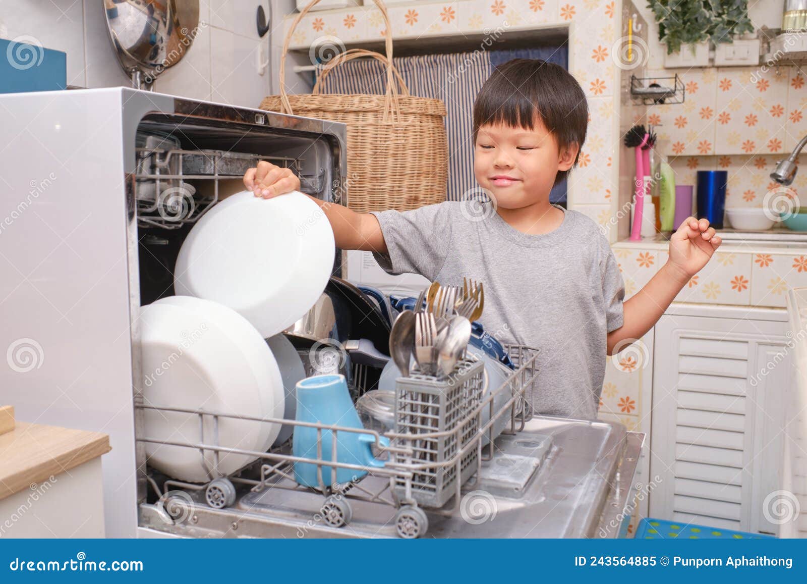 dishes in dishwasher clipart of children