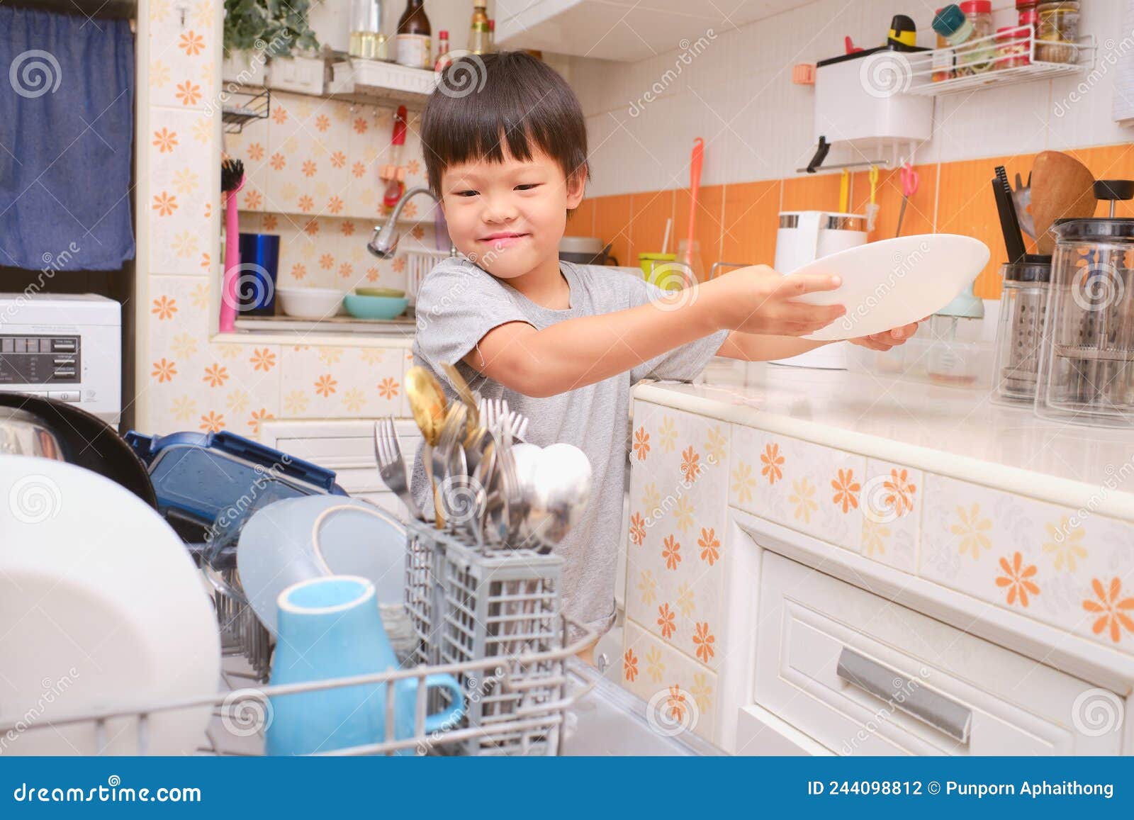 dishes in dishwasher clipart of children