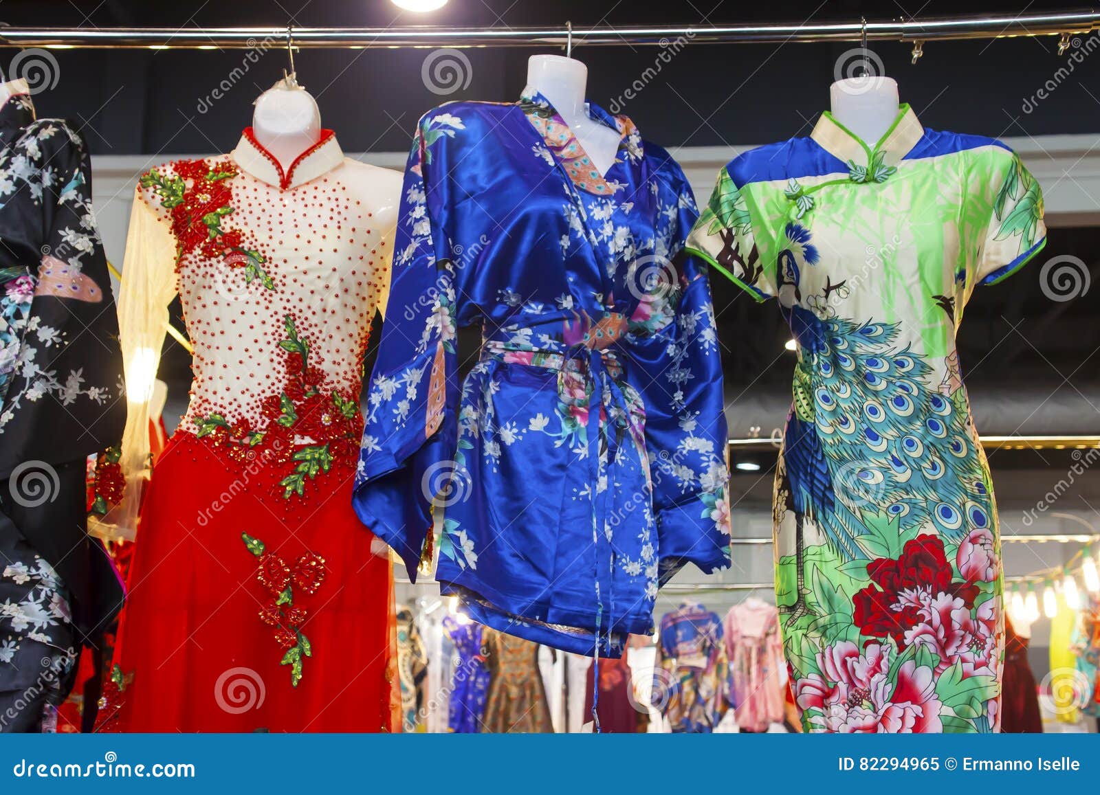 Asian clothes stock image. Image of traditional, east 82294965