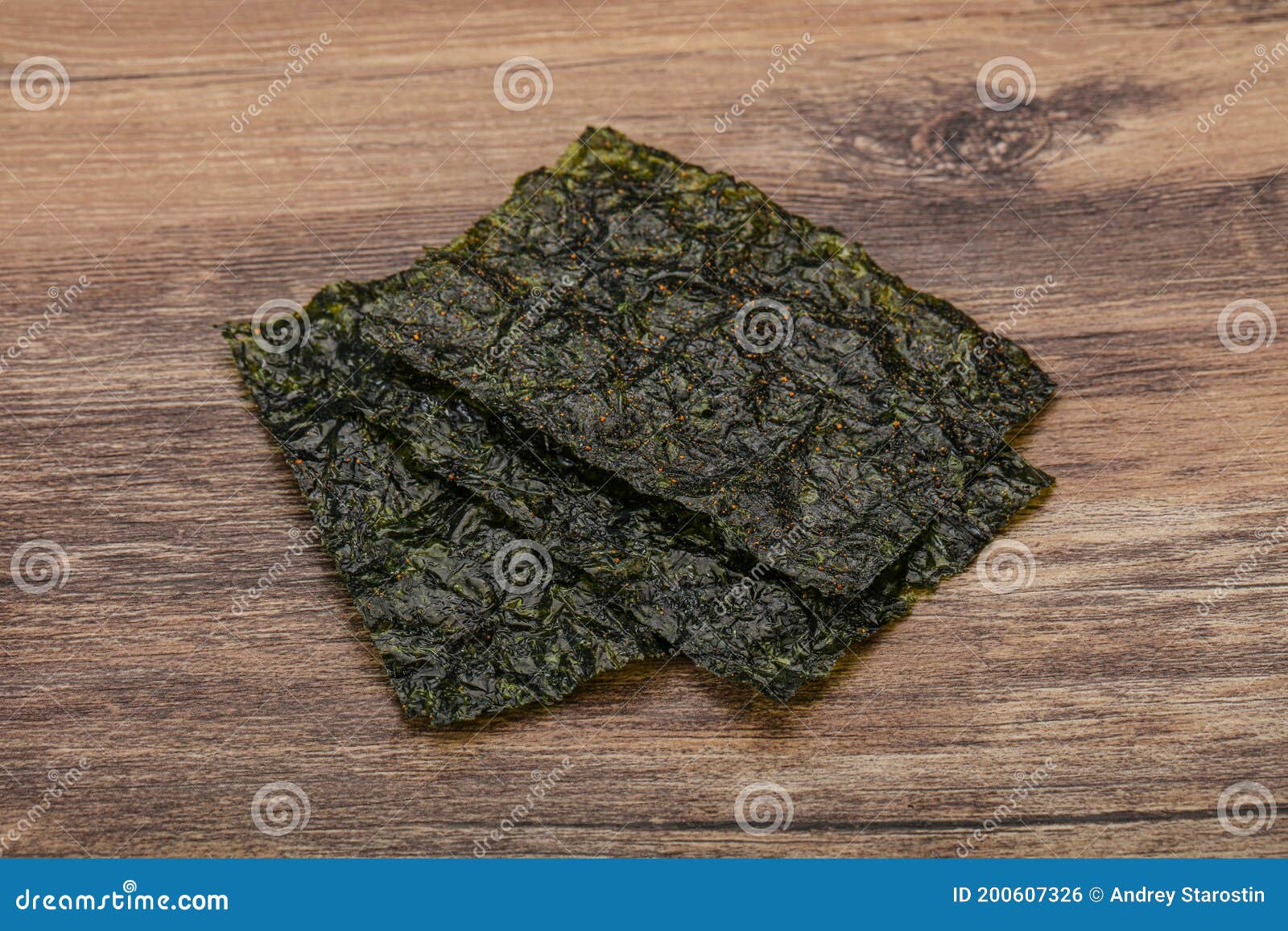 Asian Cuisine Nori Sheets Chips Stock Photo Image of seaweed