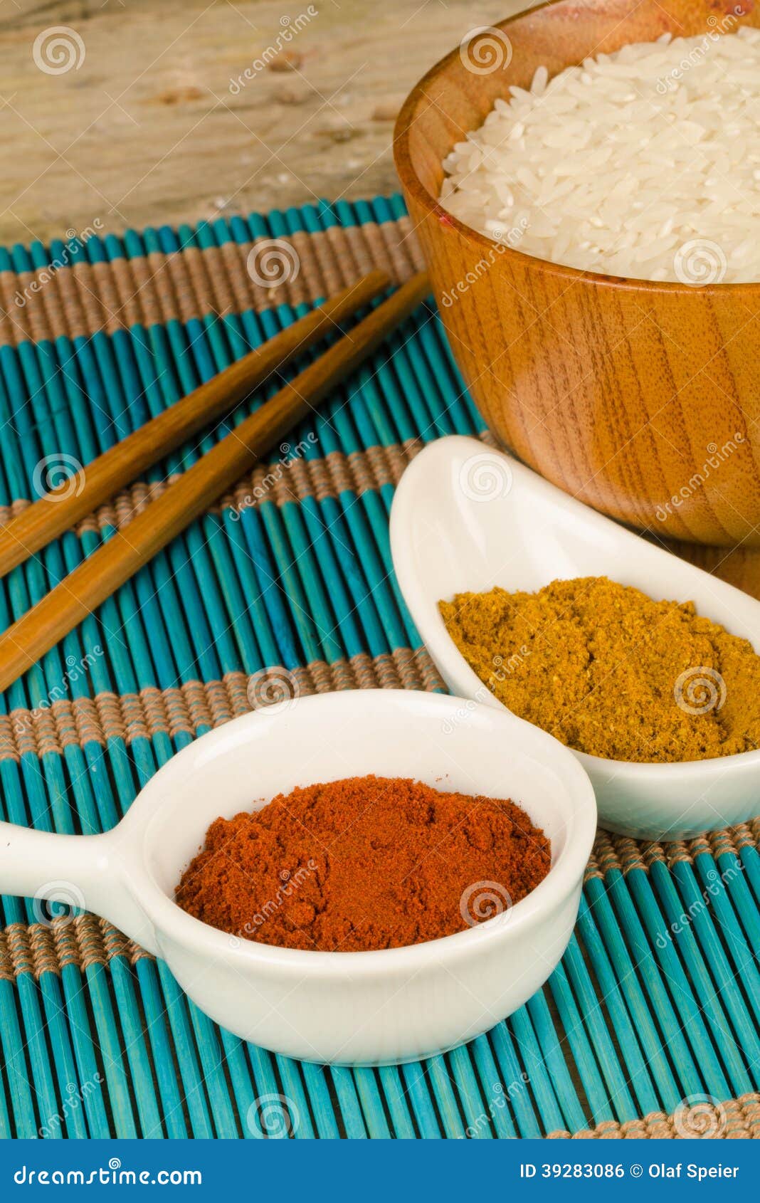 Asian cuisine staples stock photo. Image of blue, stick 39283086