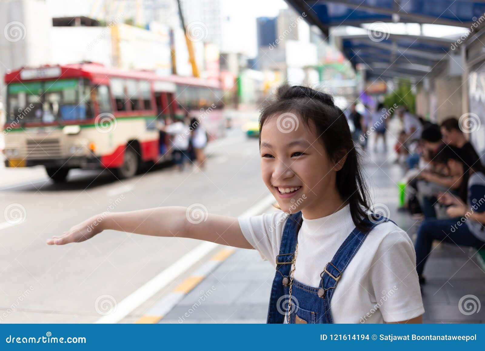 Asian Girls On Buses