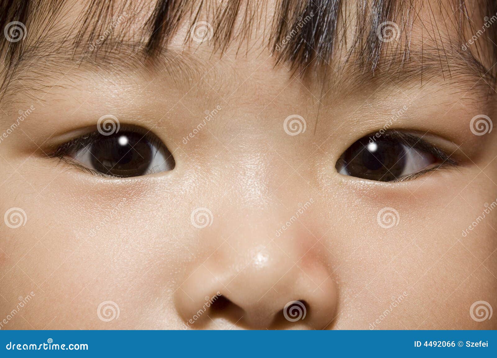 black hair brown eyes female asian