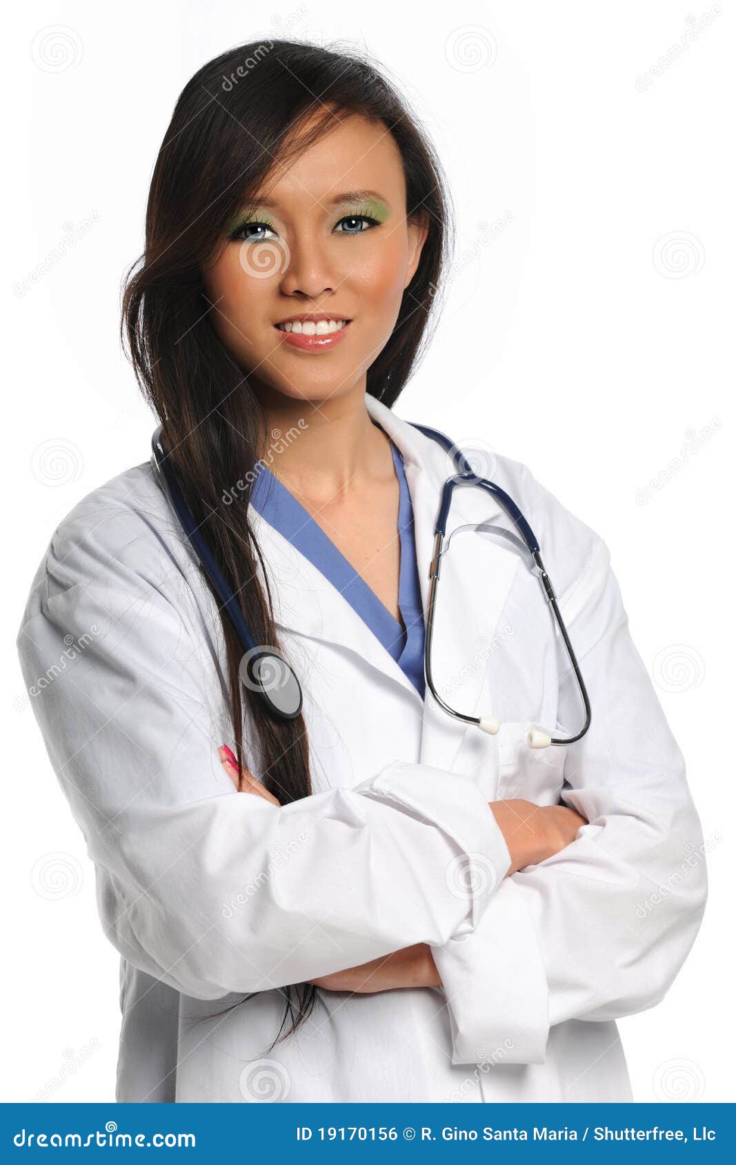 Asian female doctor