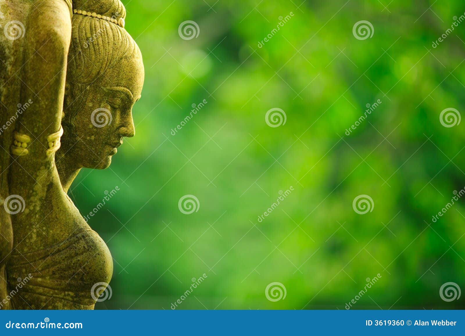 Asian female statue stock photo. Image of outside, eastern 3619360