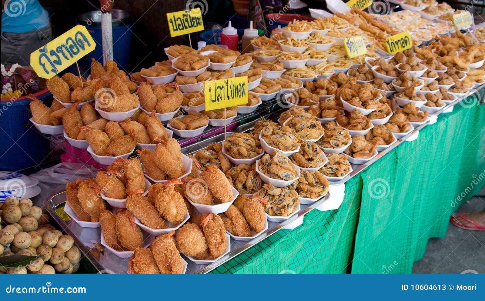 Asian food market stock image. Image of food, thailand - 10604613