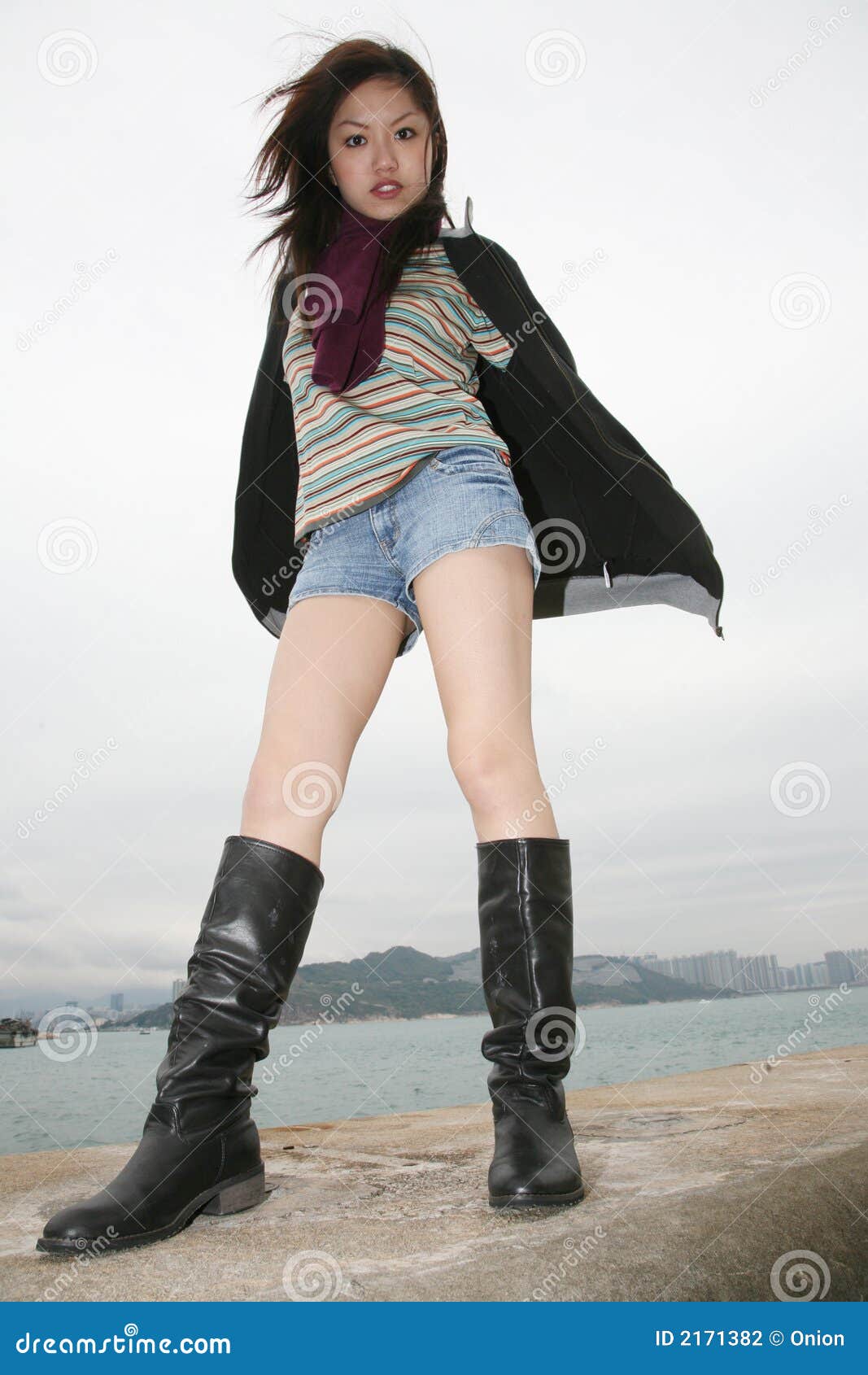 Teen Girl In Boots