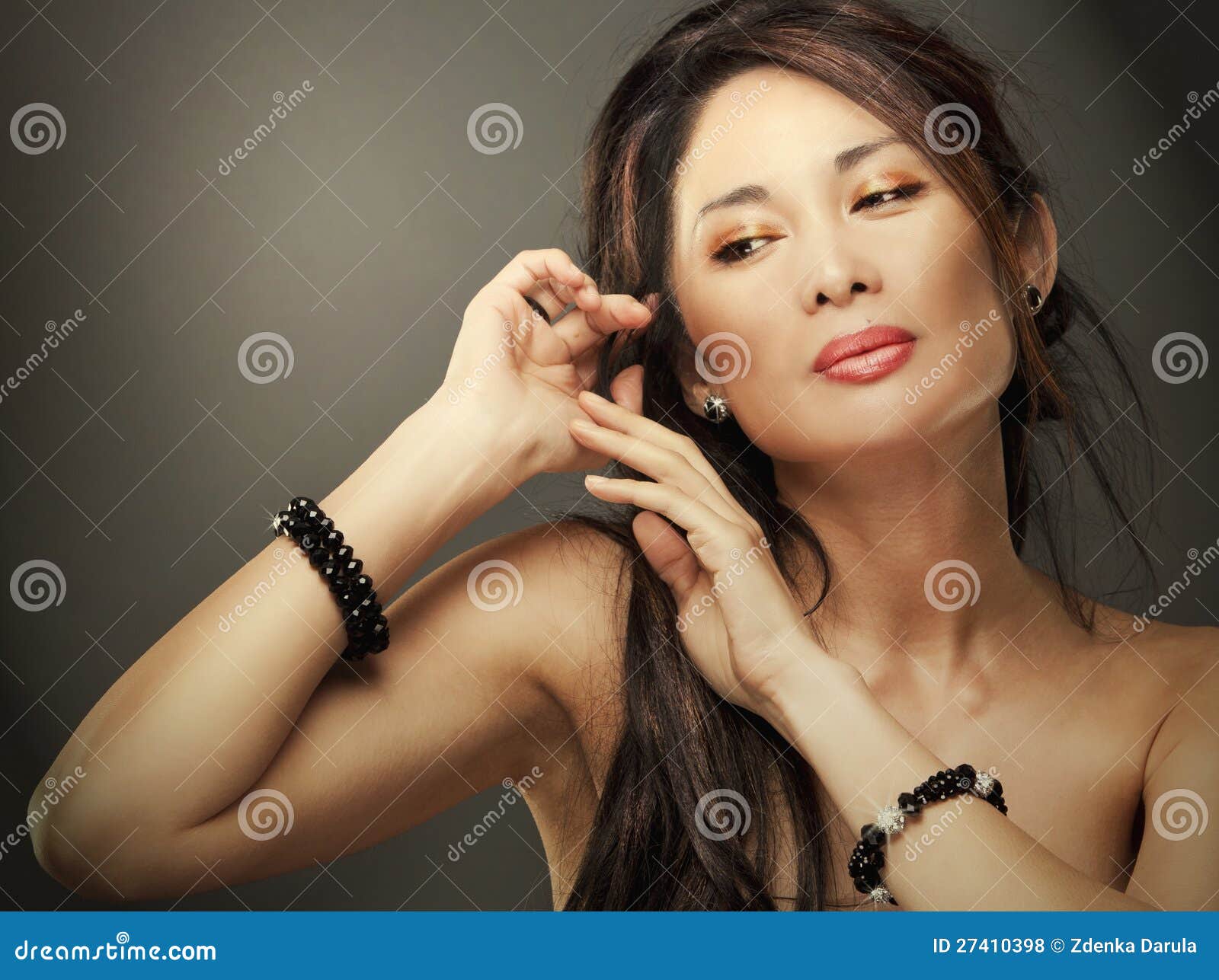 Asian Glamour Woman Royalty Free Stock Photos Image
