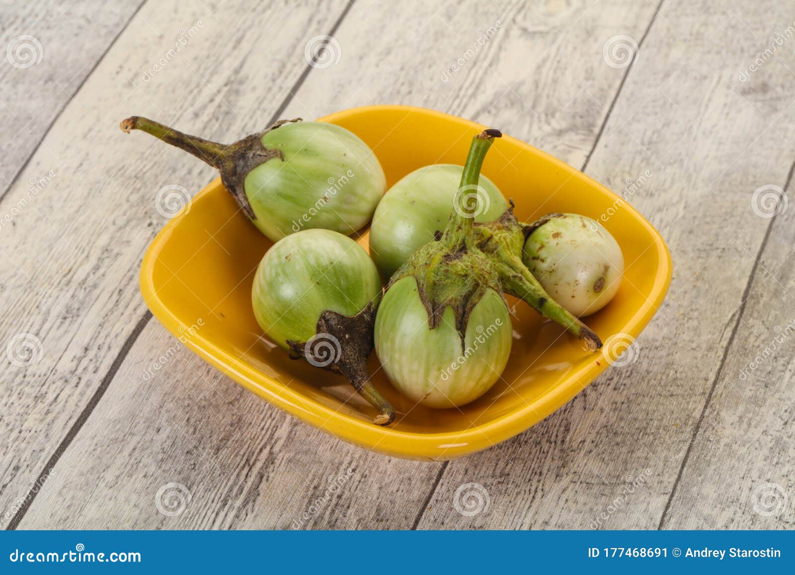 Asian Green Eggplant Ready for Cooking Stock Image Image of natural