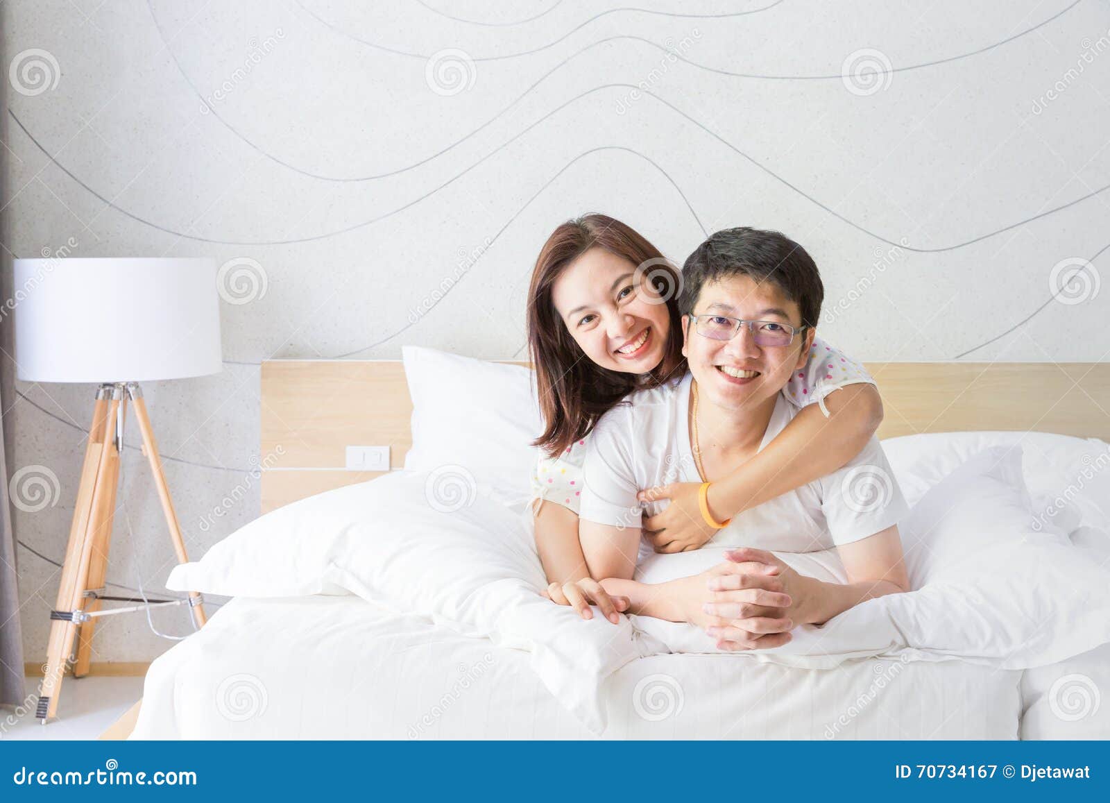 Wife with asian