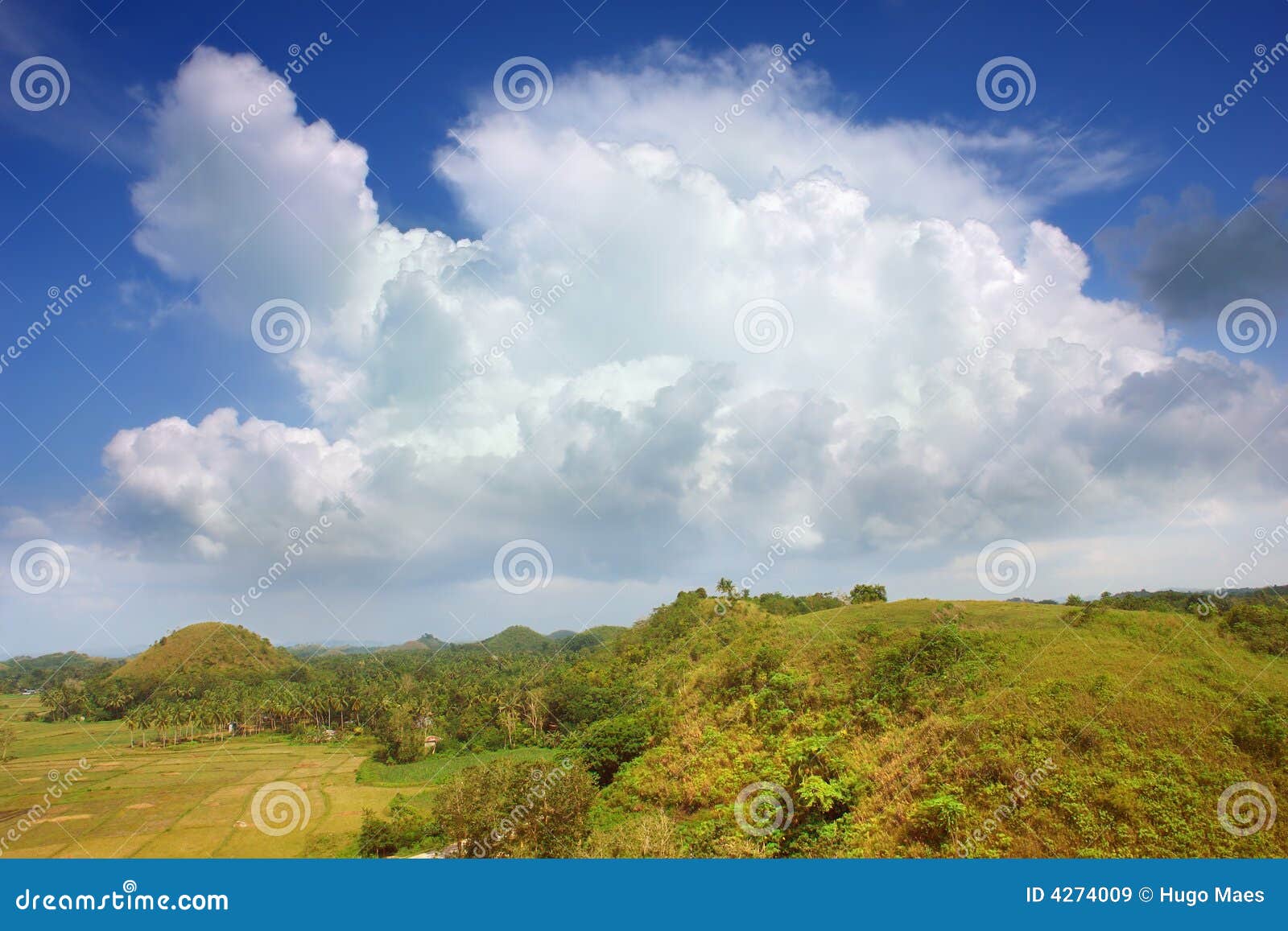 Asian Landscape With Cloudscape Stock Image Image Of Mountains