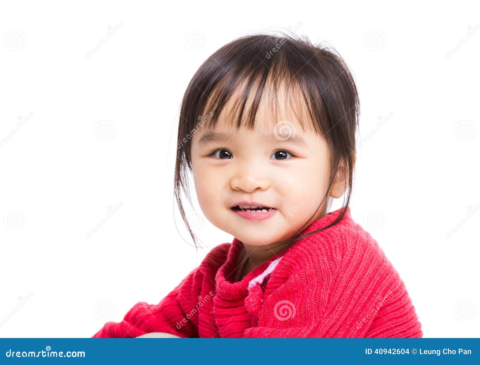 Asian little girl smile stock photo. Image of girl, adorable - 40942604