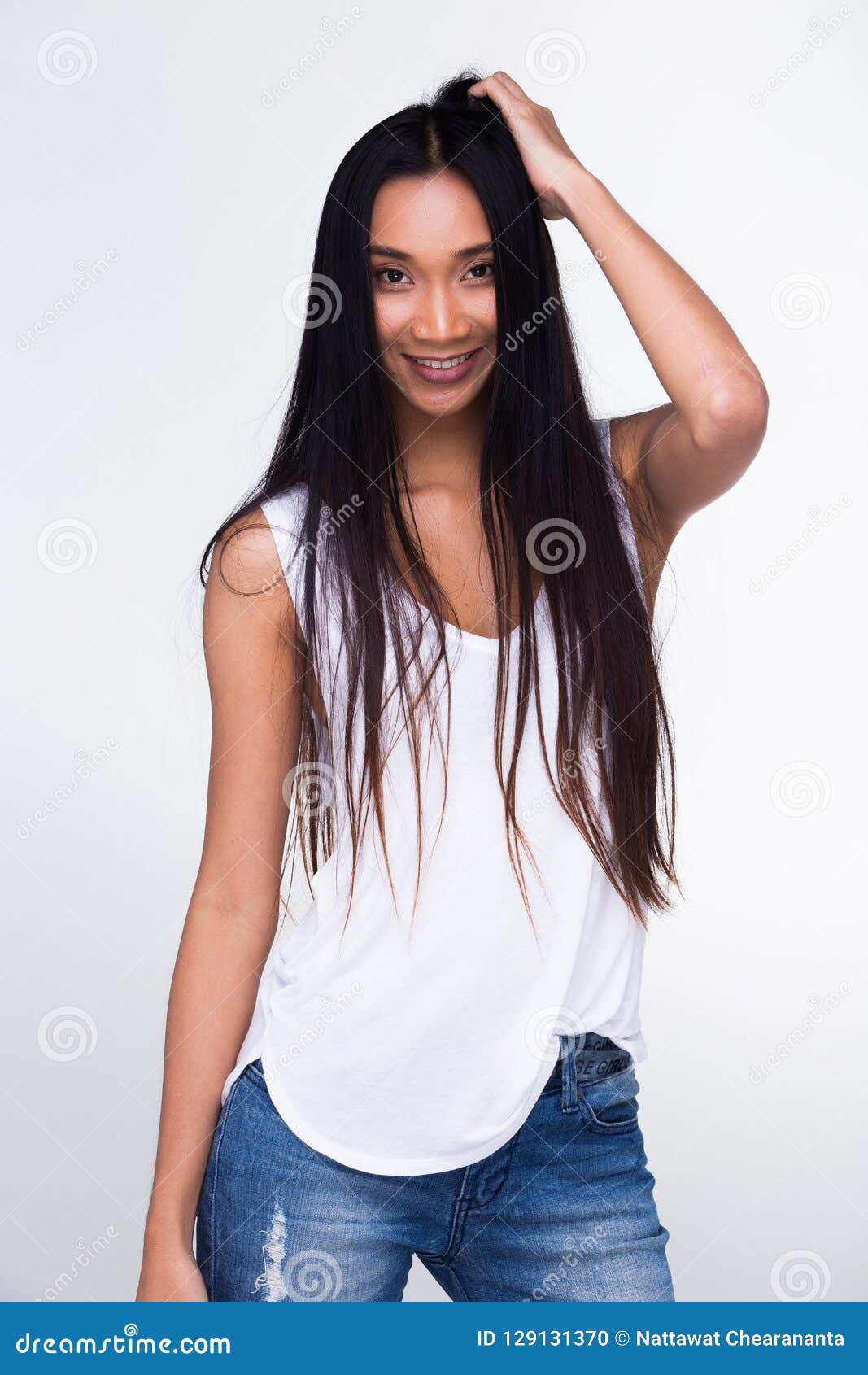 Asian Long Straight Black Hair Tan Skin White Vest Stock Photo - Image of beauty, fresh: 129131370 Asian Long Straight Black Hair Tan Skin White Vest Stock Photo - Image of beauty, fresh: 129131370