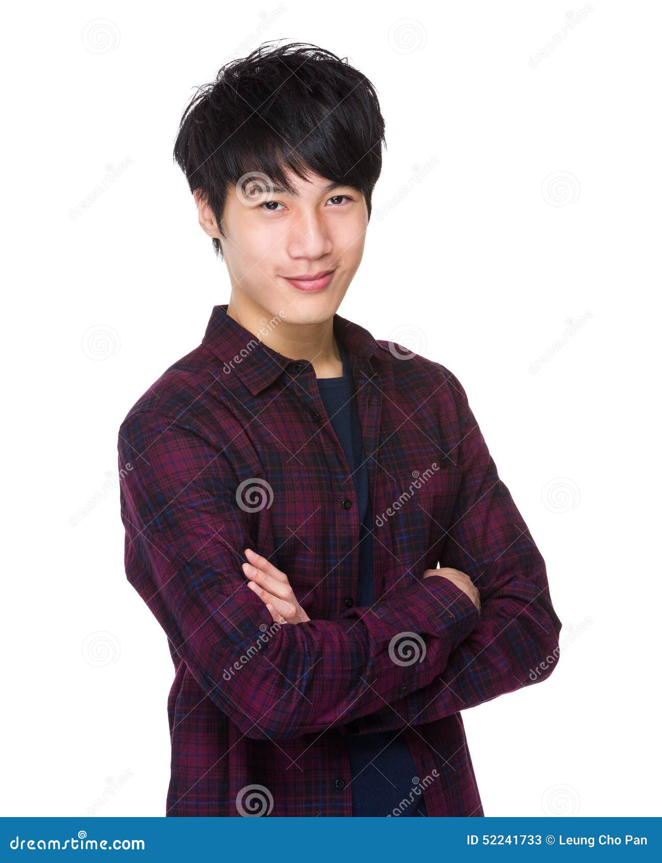 Asian male in casual stock image. Image of happy, simple 52241733