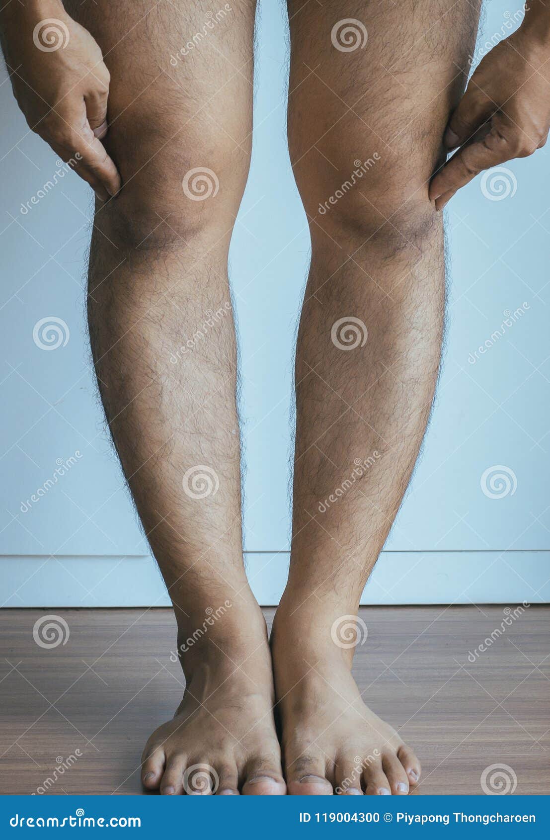 Asian men leg men