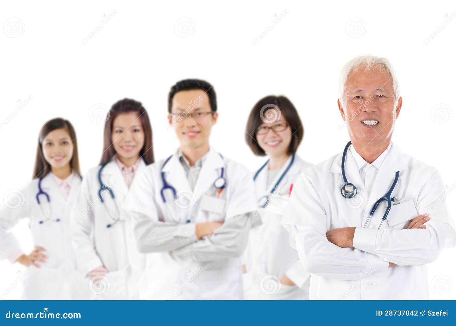 Asian medical team stock photo. Image of female, people 28737042