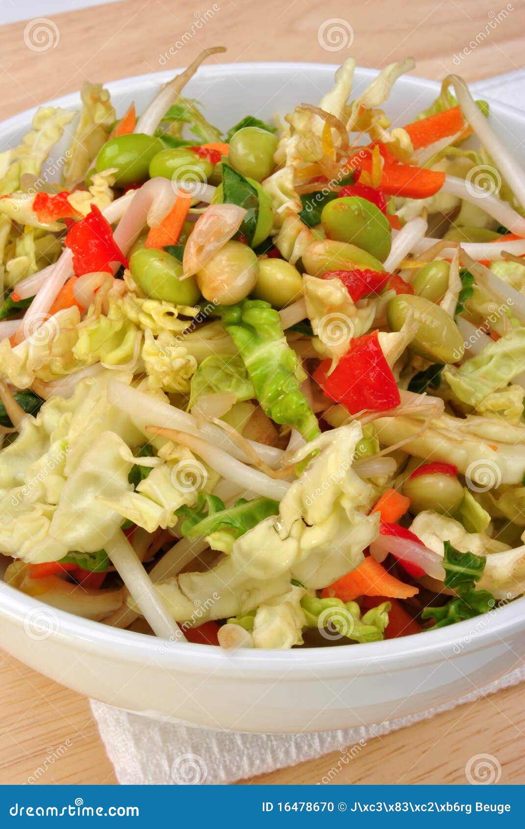 Asian Mixed Vegetable in a Bowl Stock Photo Image of health