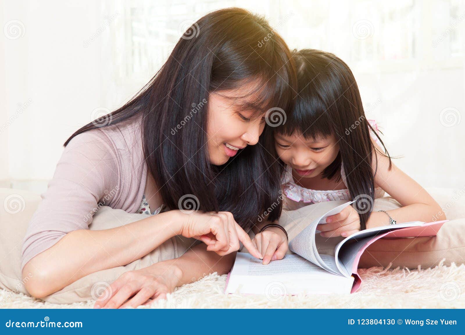 Mother And Daughter Reading Mother And Daughter Reading