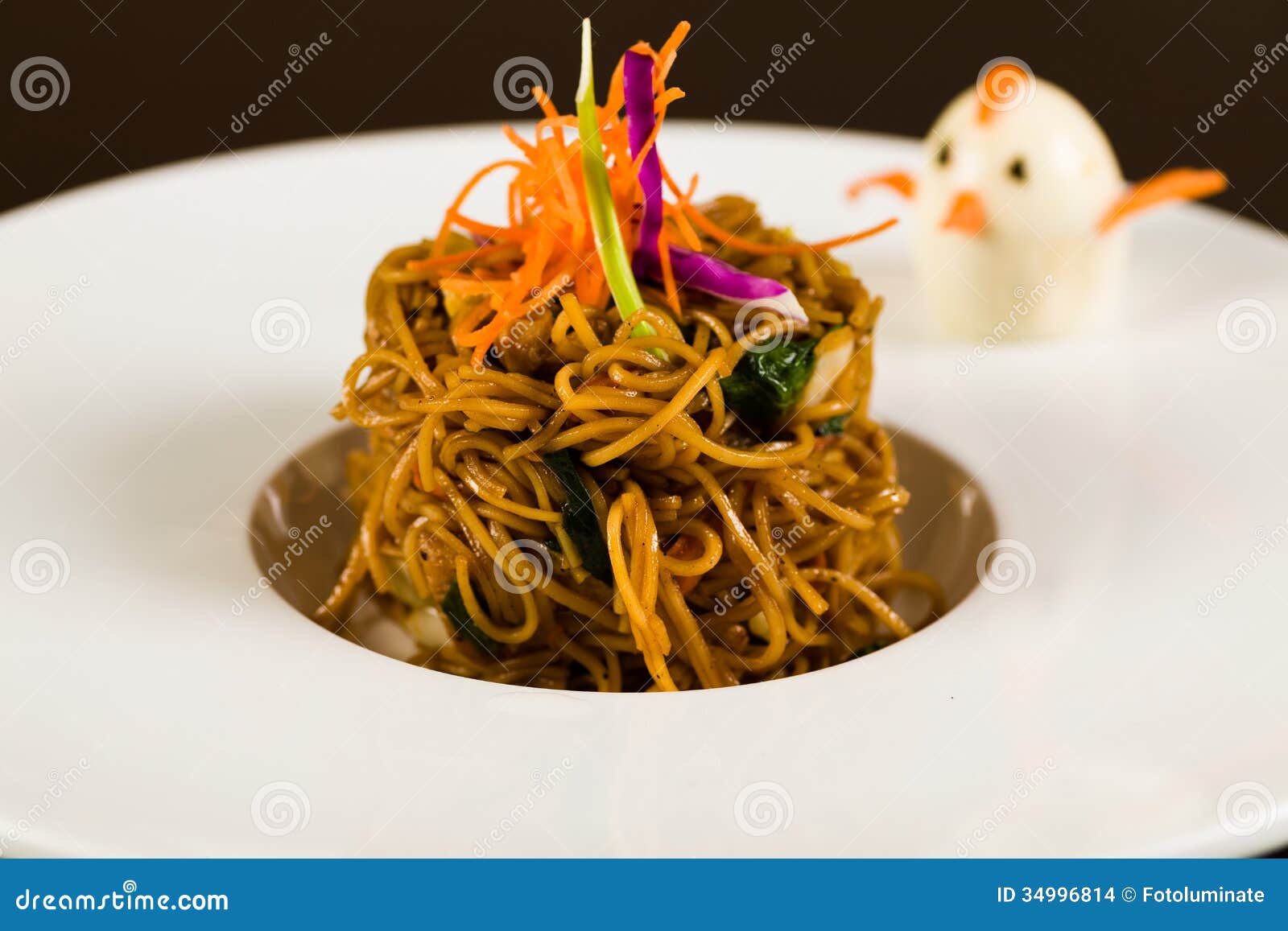 Asian Noodles stock photo. Image of dinner, cabbage, doeuvre - 34996814