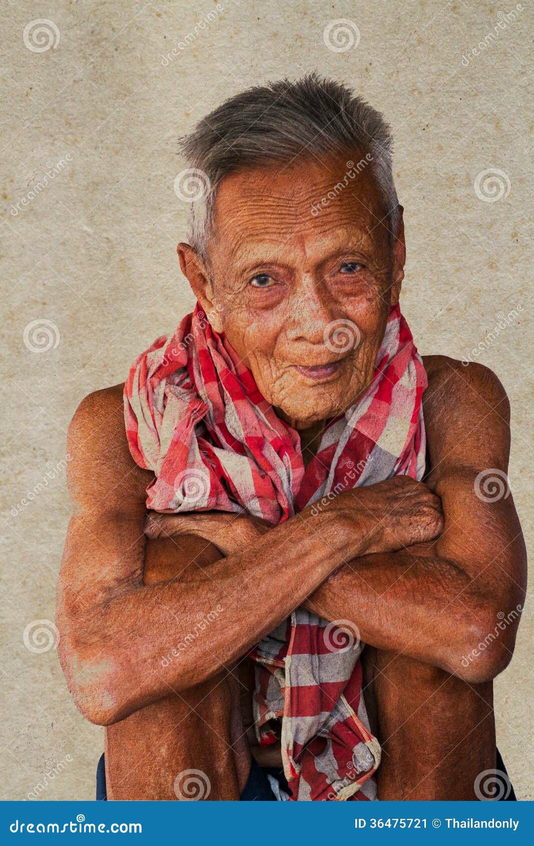 Thai Naked Old Man