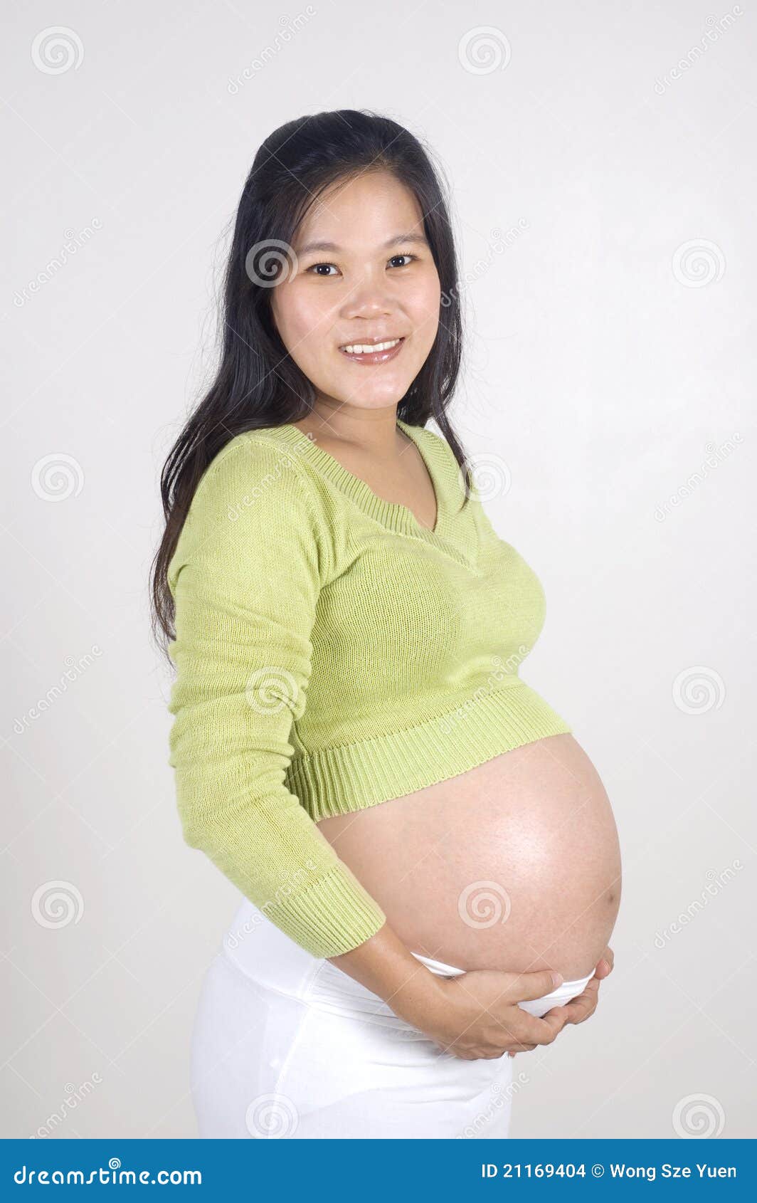 asian pregnant wife real