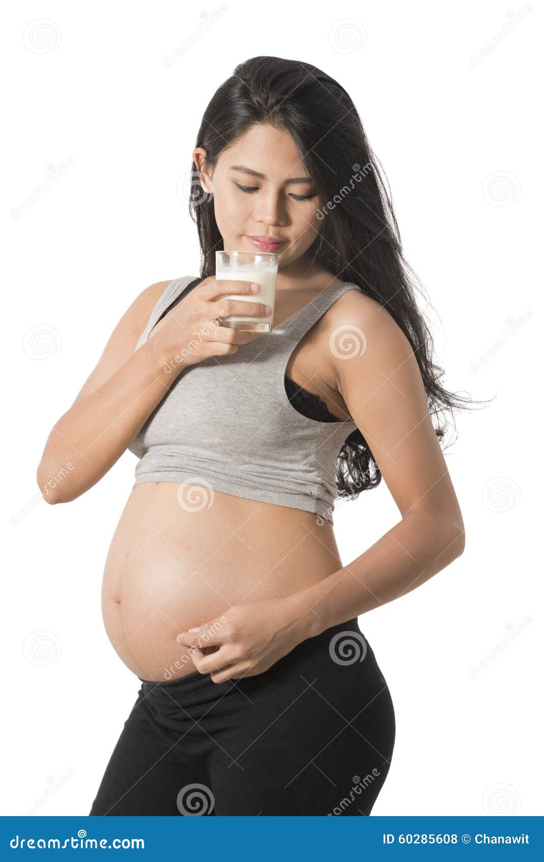 Pregnant Woman Milk 74