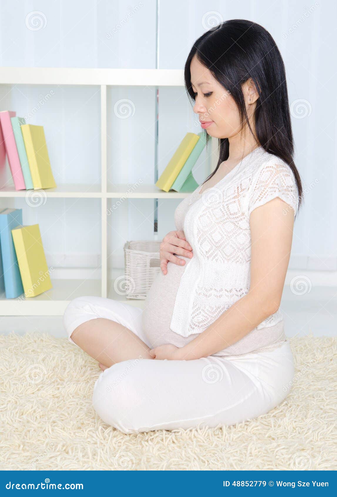 Asian Pregnant Woman 84