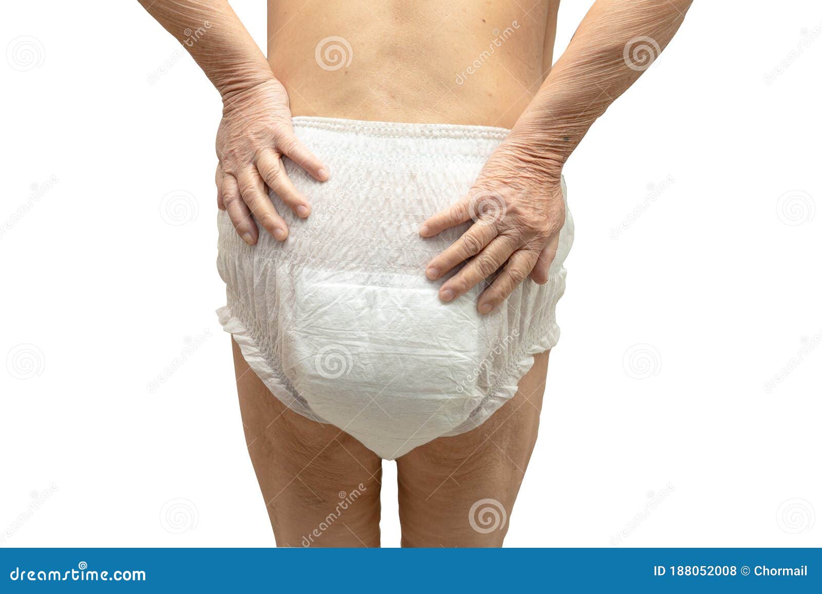 Girl Peeing In Her Diaper