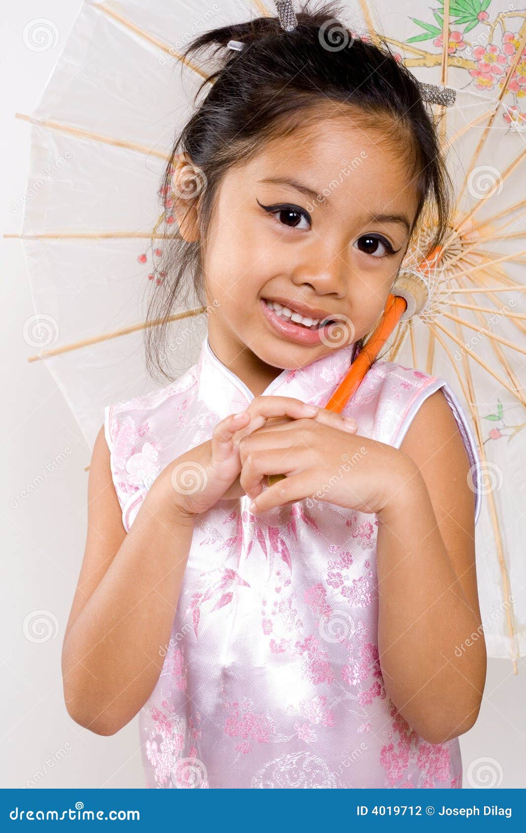 Asian Smile Stock Photo Image Of Girl Little Outfit 4