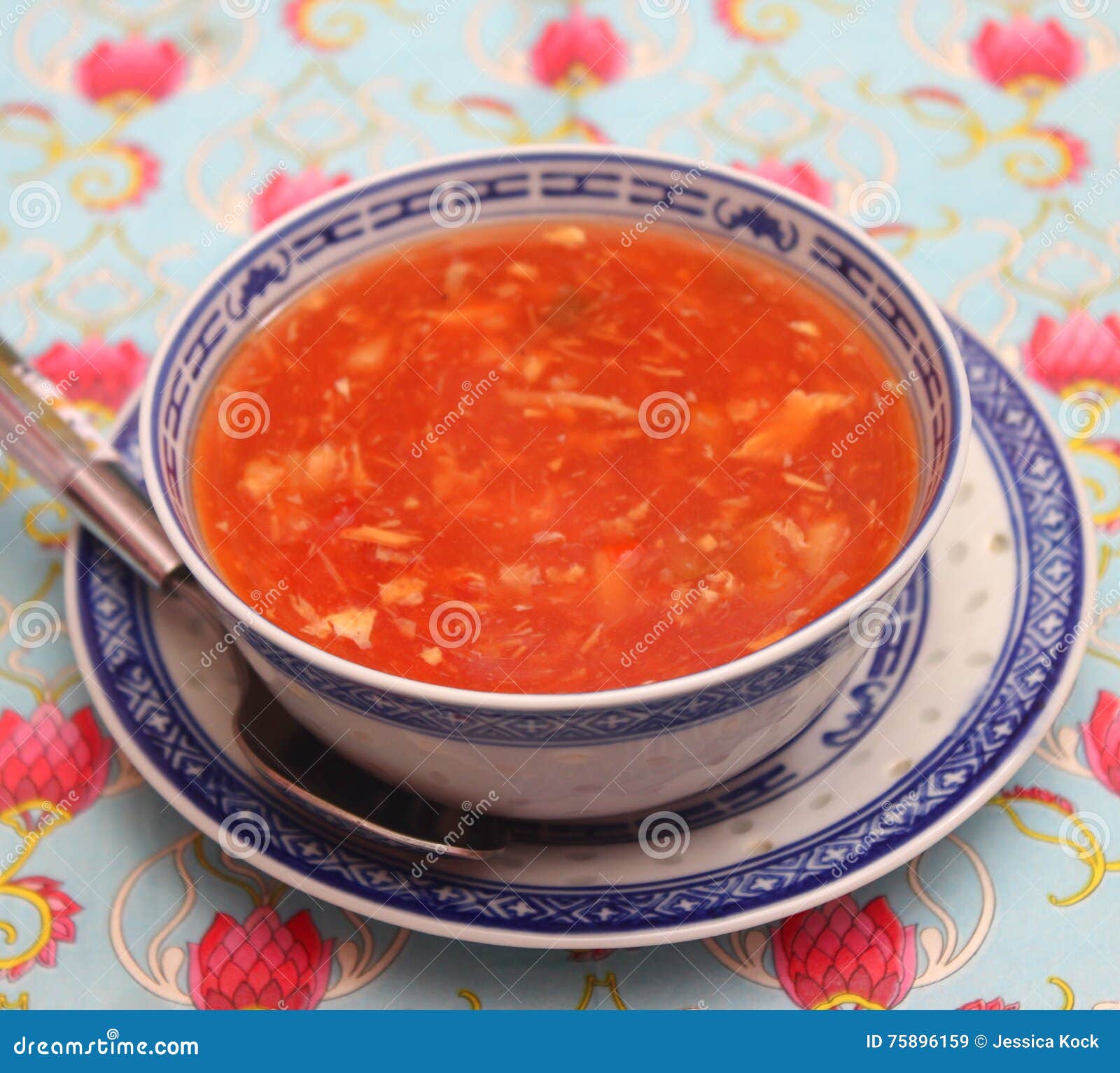 Asian soup stock image. Image of sweet, vegetables, food 75896159