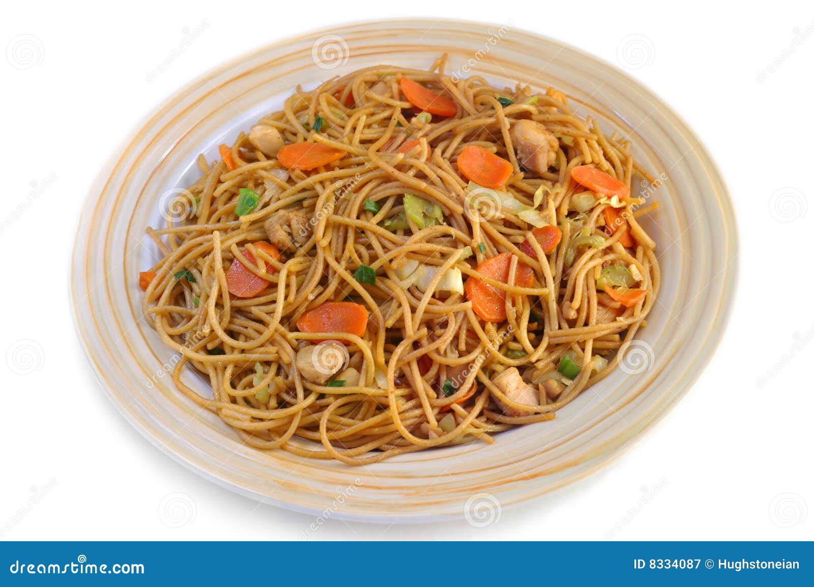 Asian stir-fry noodles stock image. Image of dish, dinner - 8334087