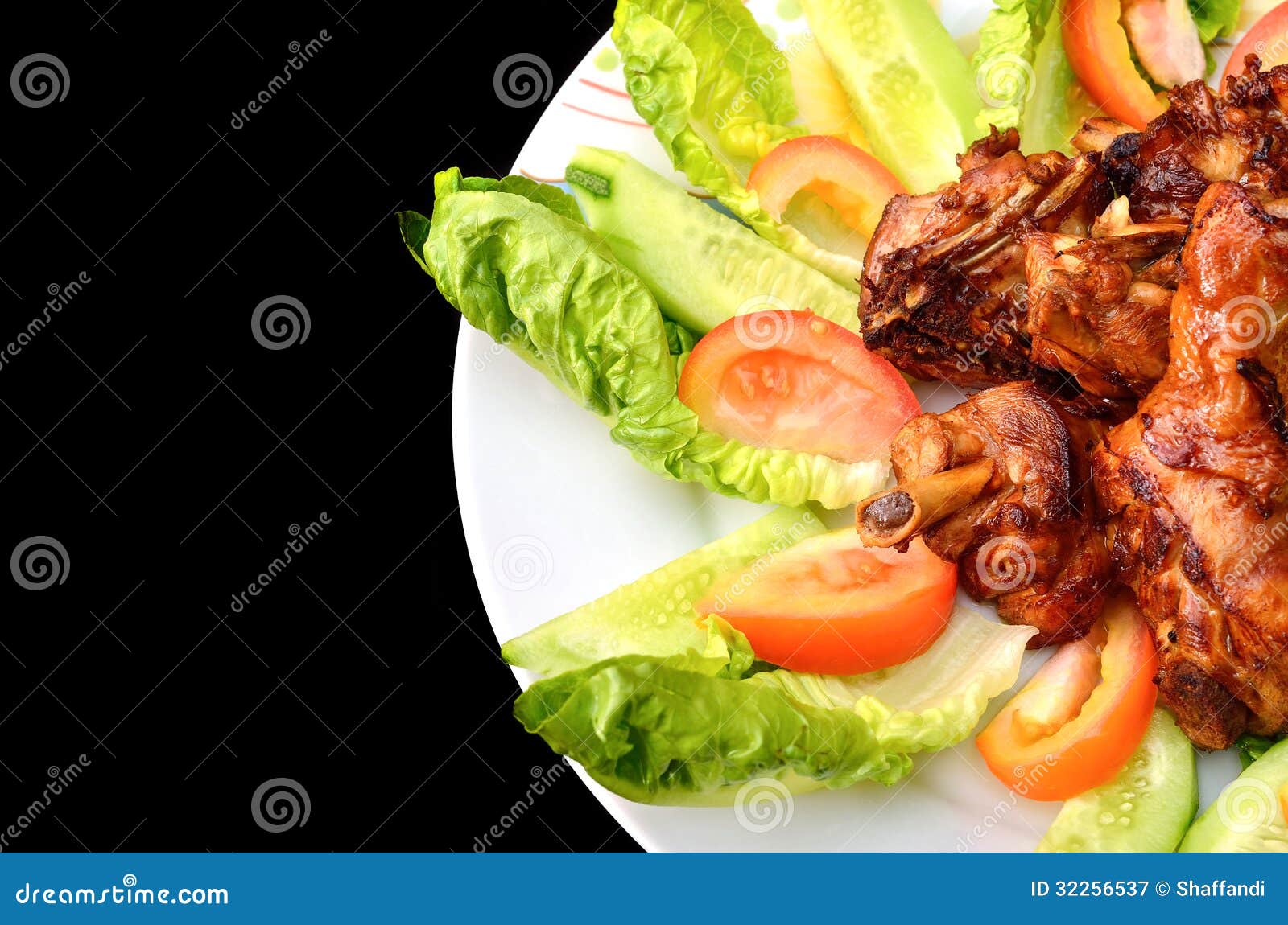 Asian Style Chicken stock image. Image of meal, dish 32256537