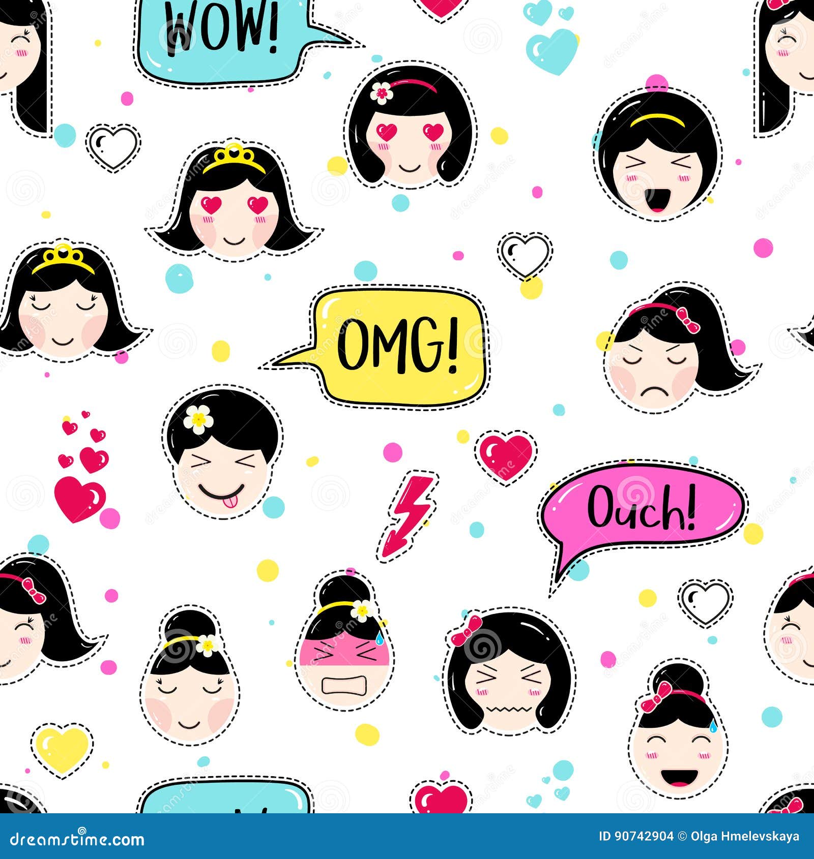 Asian Style Emoticons 94