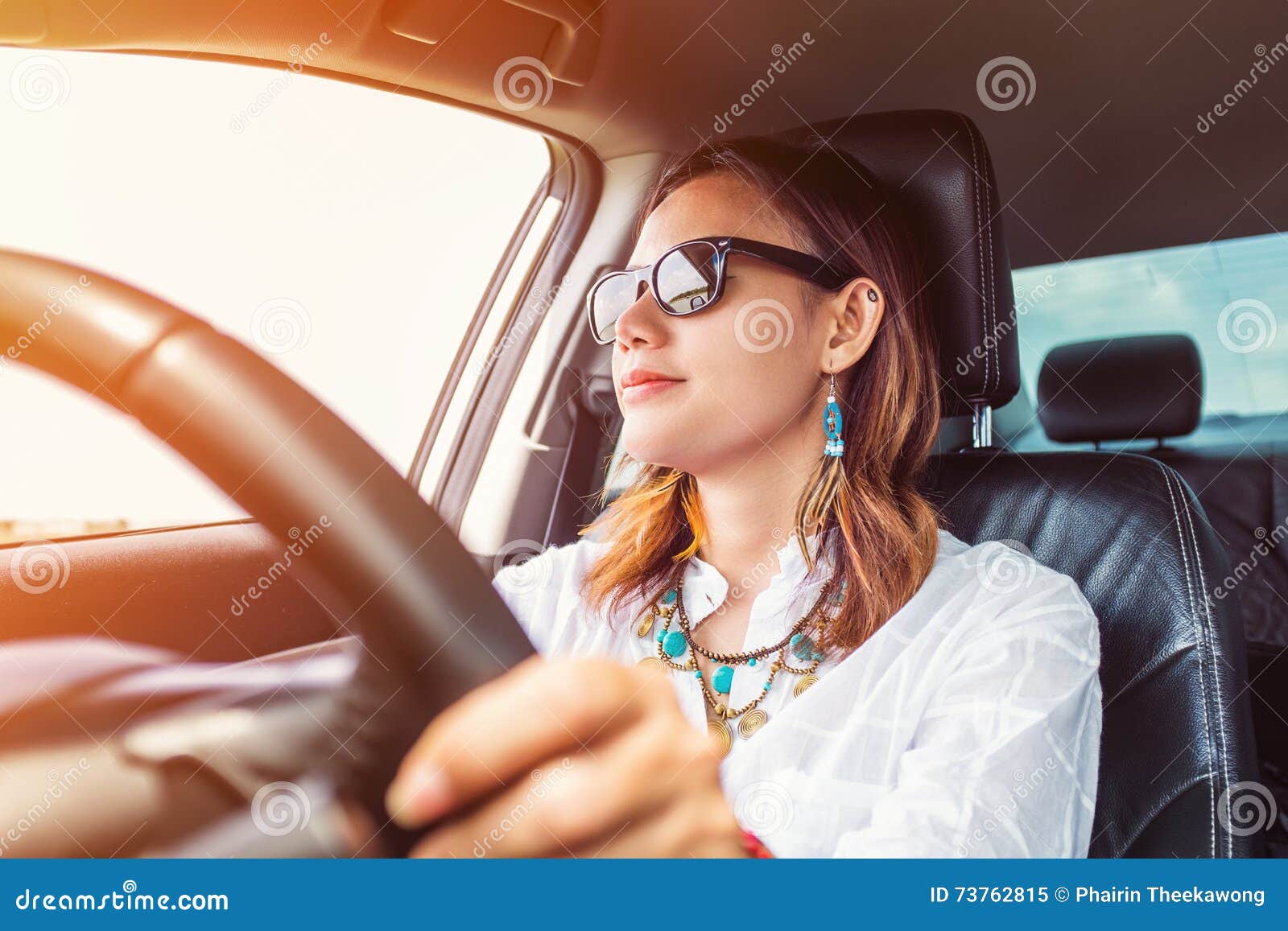 Asian Women Driving 11