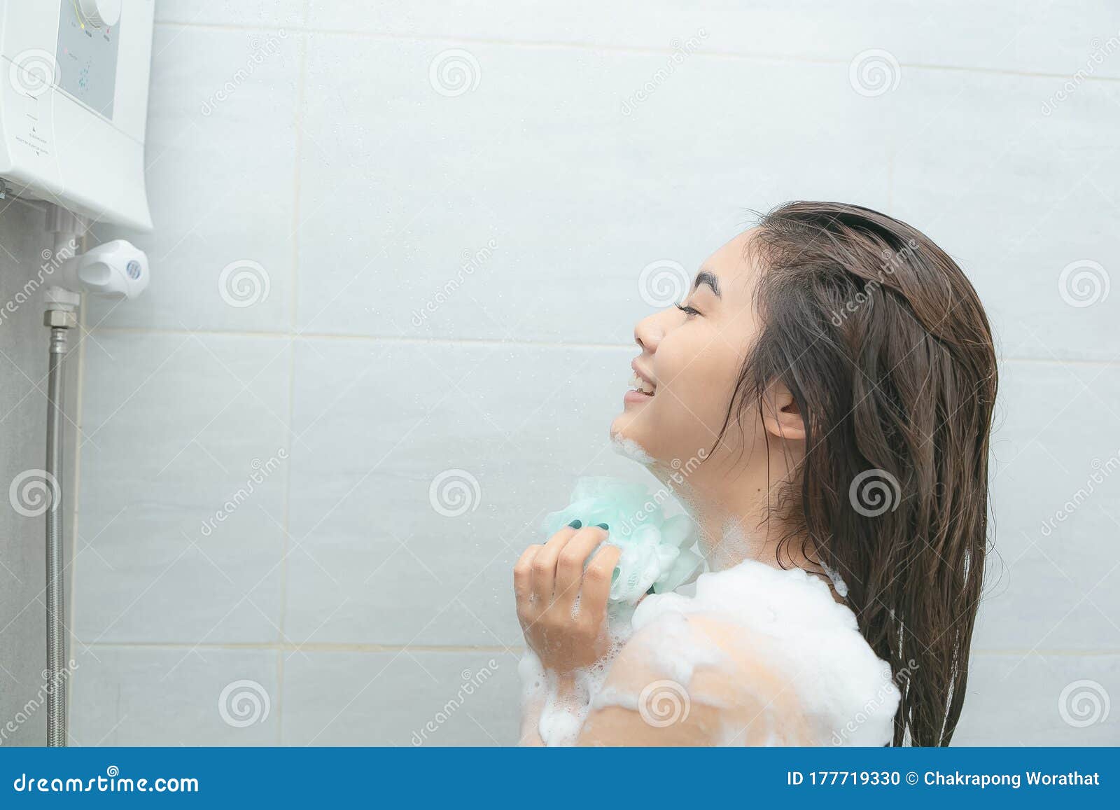 Asian Girls Showering Telegraph