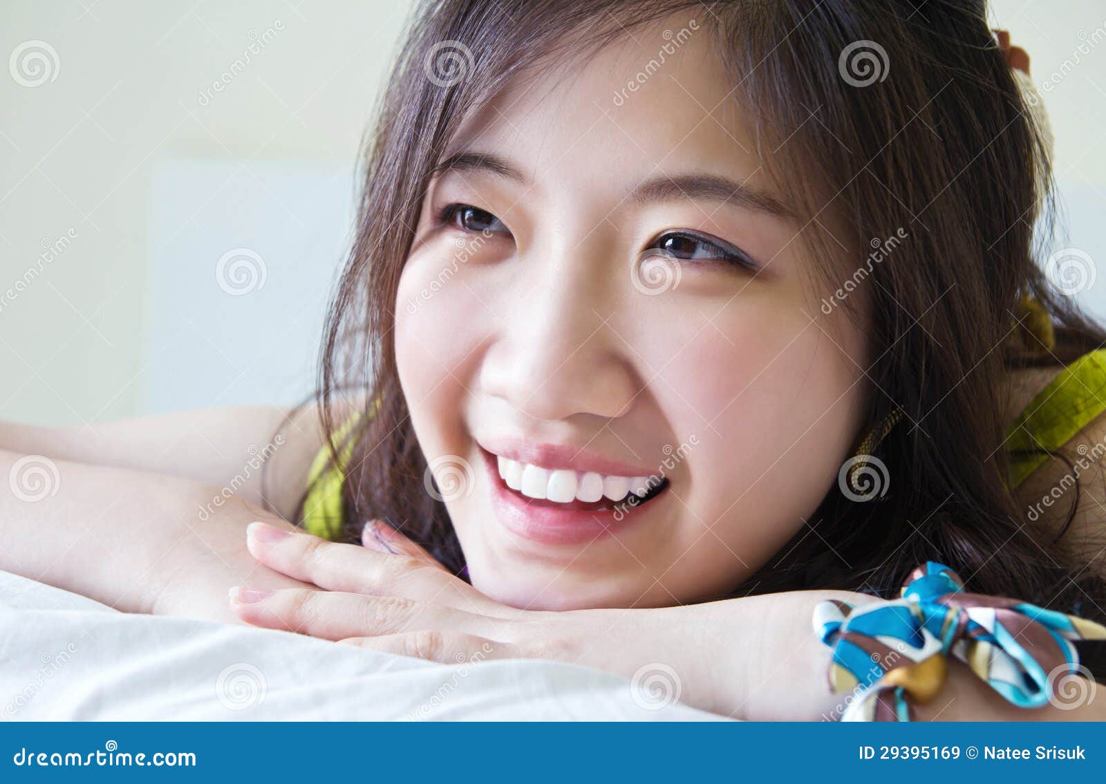 Asian Woman Smiling Stock Image Image Of Asian Female 29395169