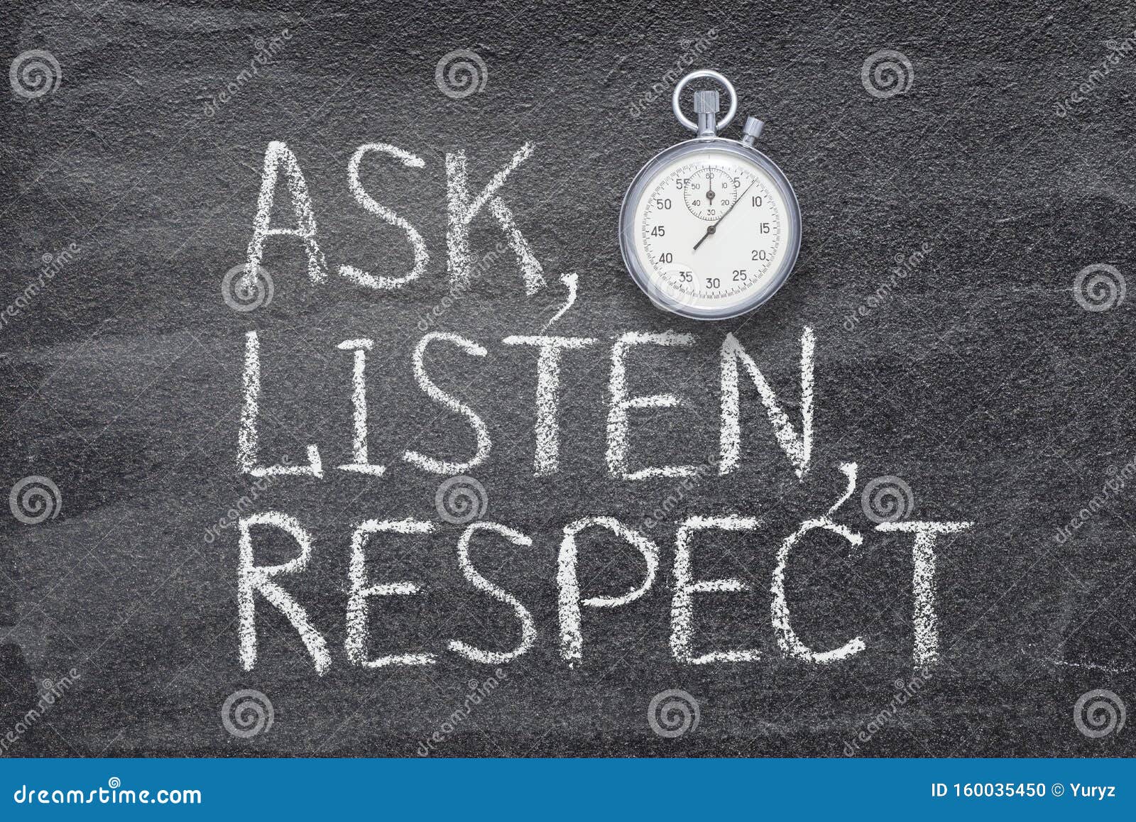 ask, listen, respect watch