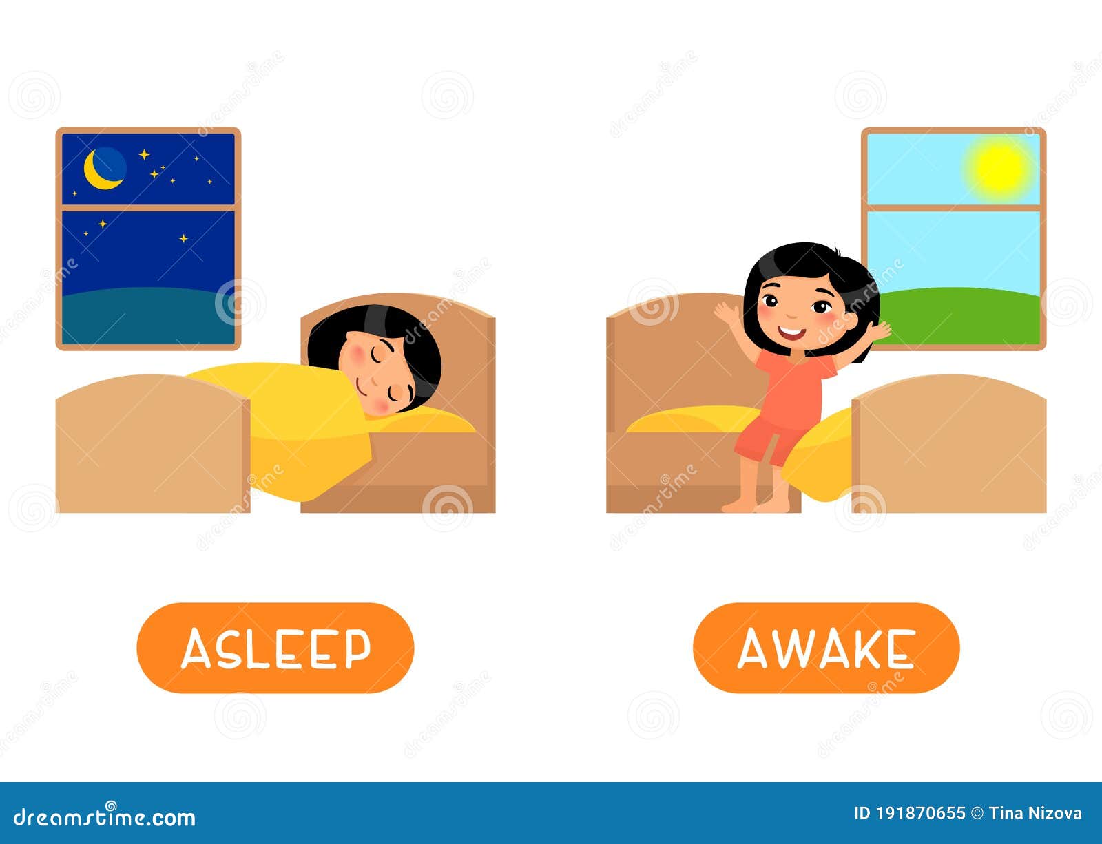 Спати перевод. Wake up Flashcard. Глагол Awake. Asleep Flashcard. Awake анимация.