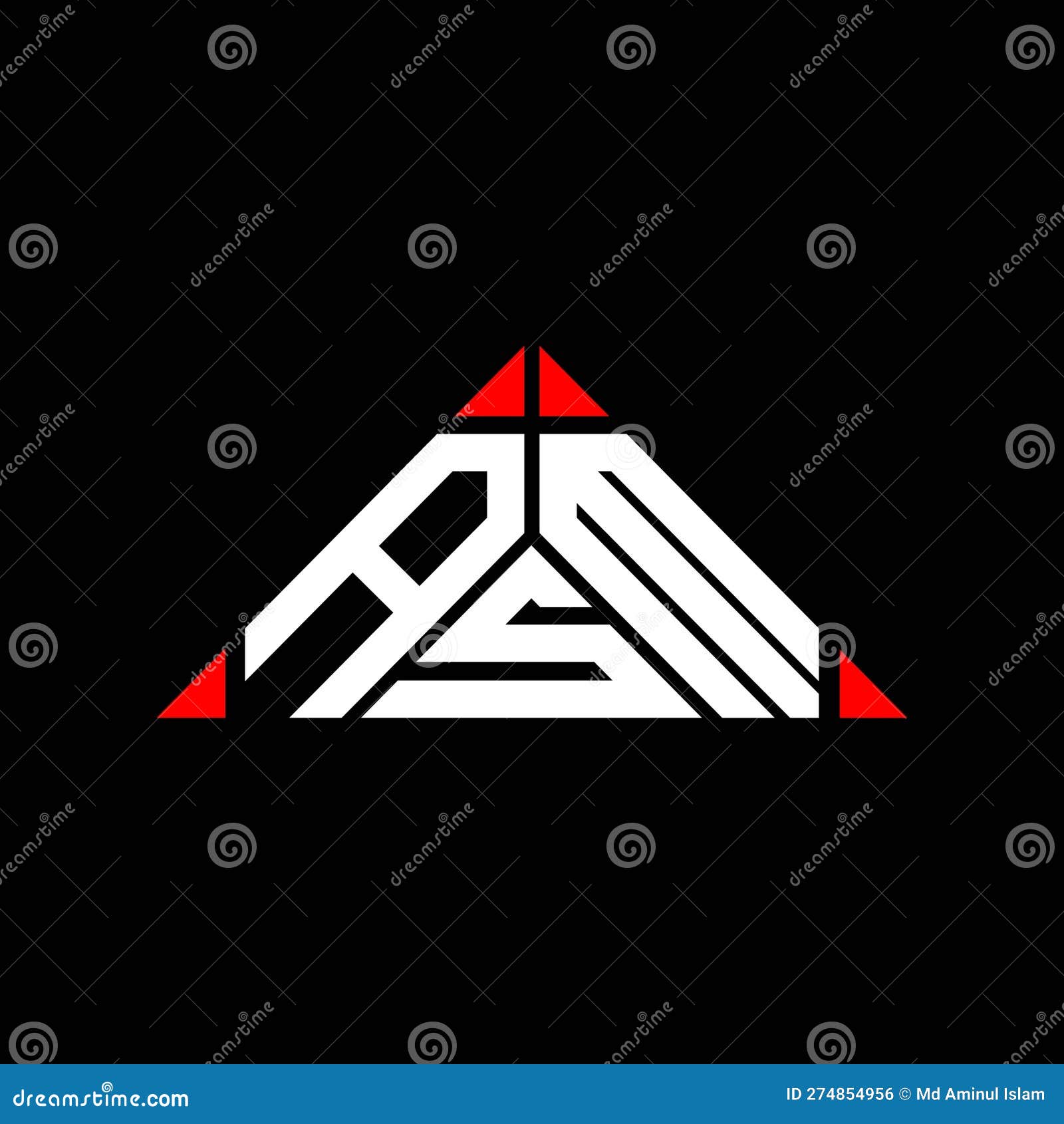 asm letter logo creative  with  graphic, asm simple and modern logo