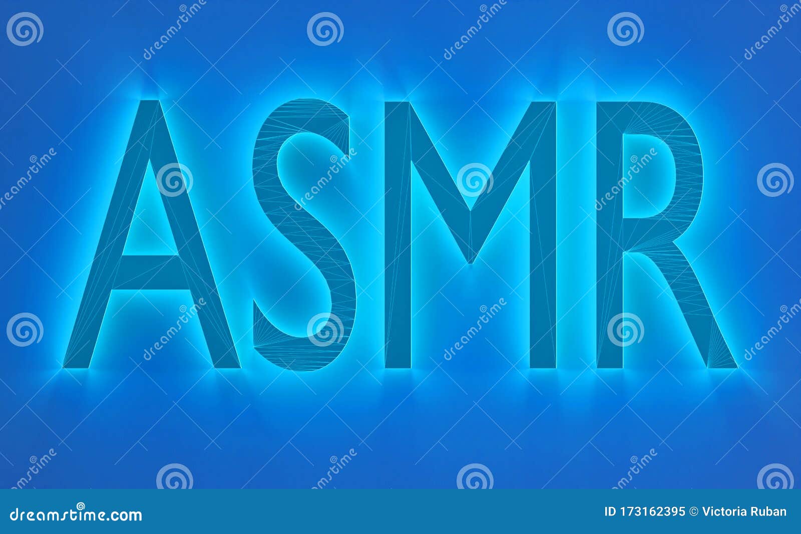 Asmr Autonomous Sensory Meridian Response Stock Illustration ...