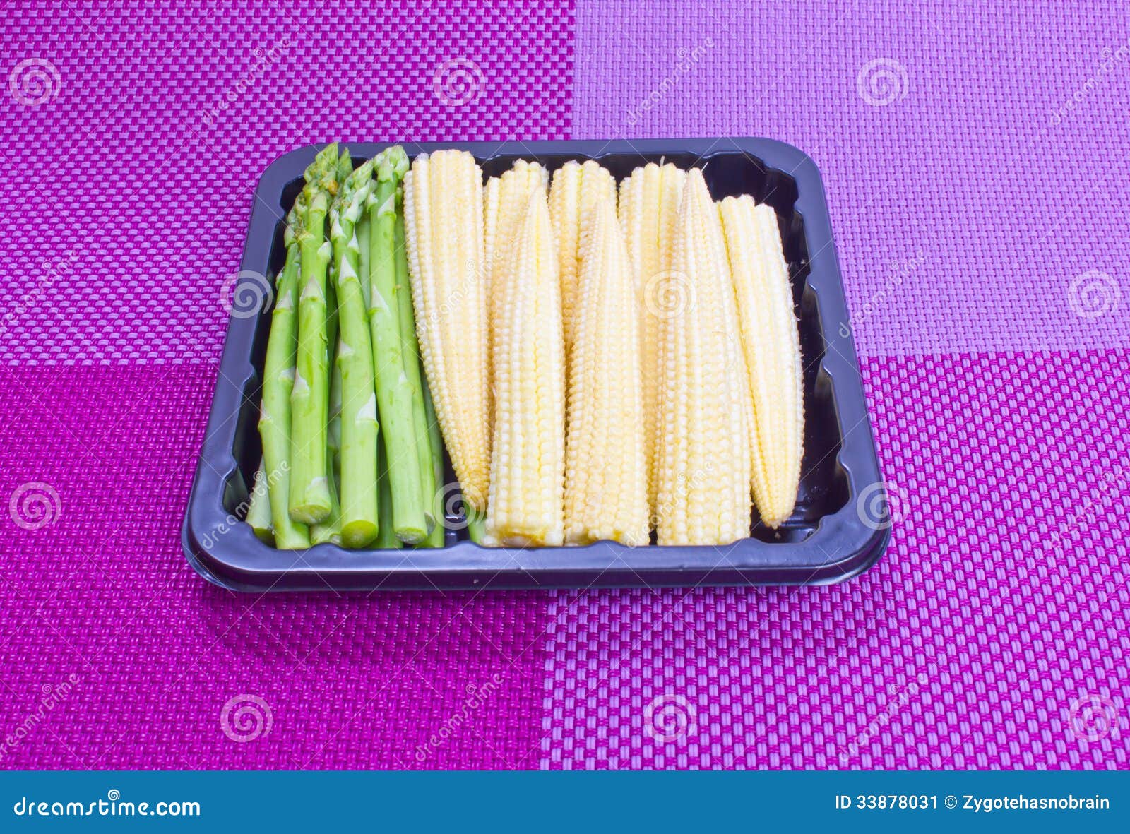 Asparagus and baby corn. stock image. Image of vegetarian 33878031