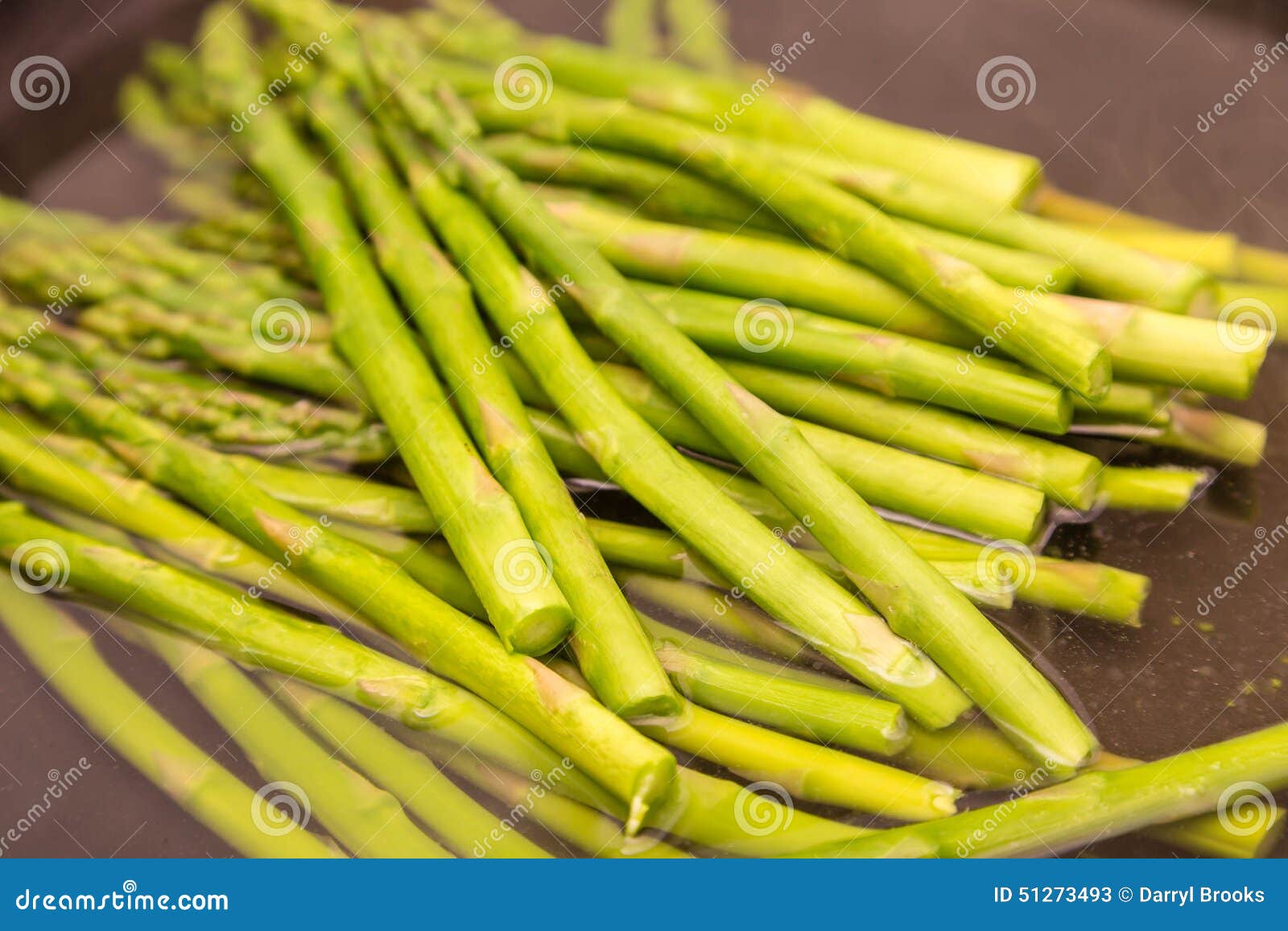 Asparagus Cooking in Pan of Water Stock Image Image of diet