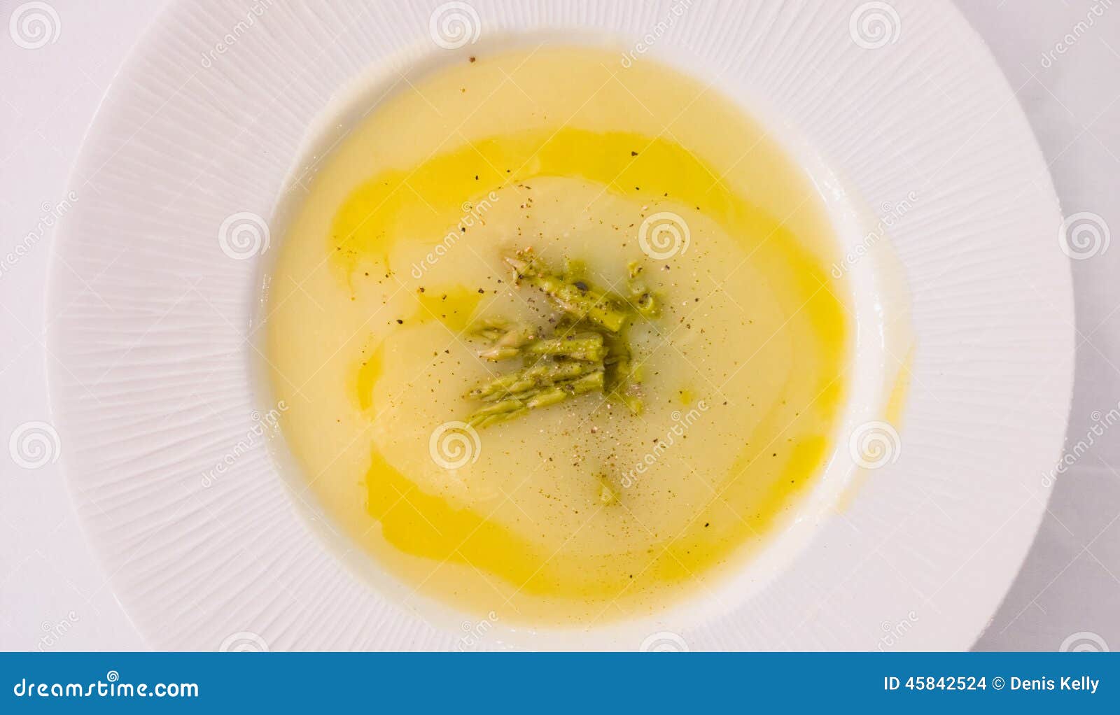 Asparagus Cream Soup stock photo. Image of vegetable - 45842524