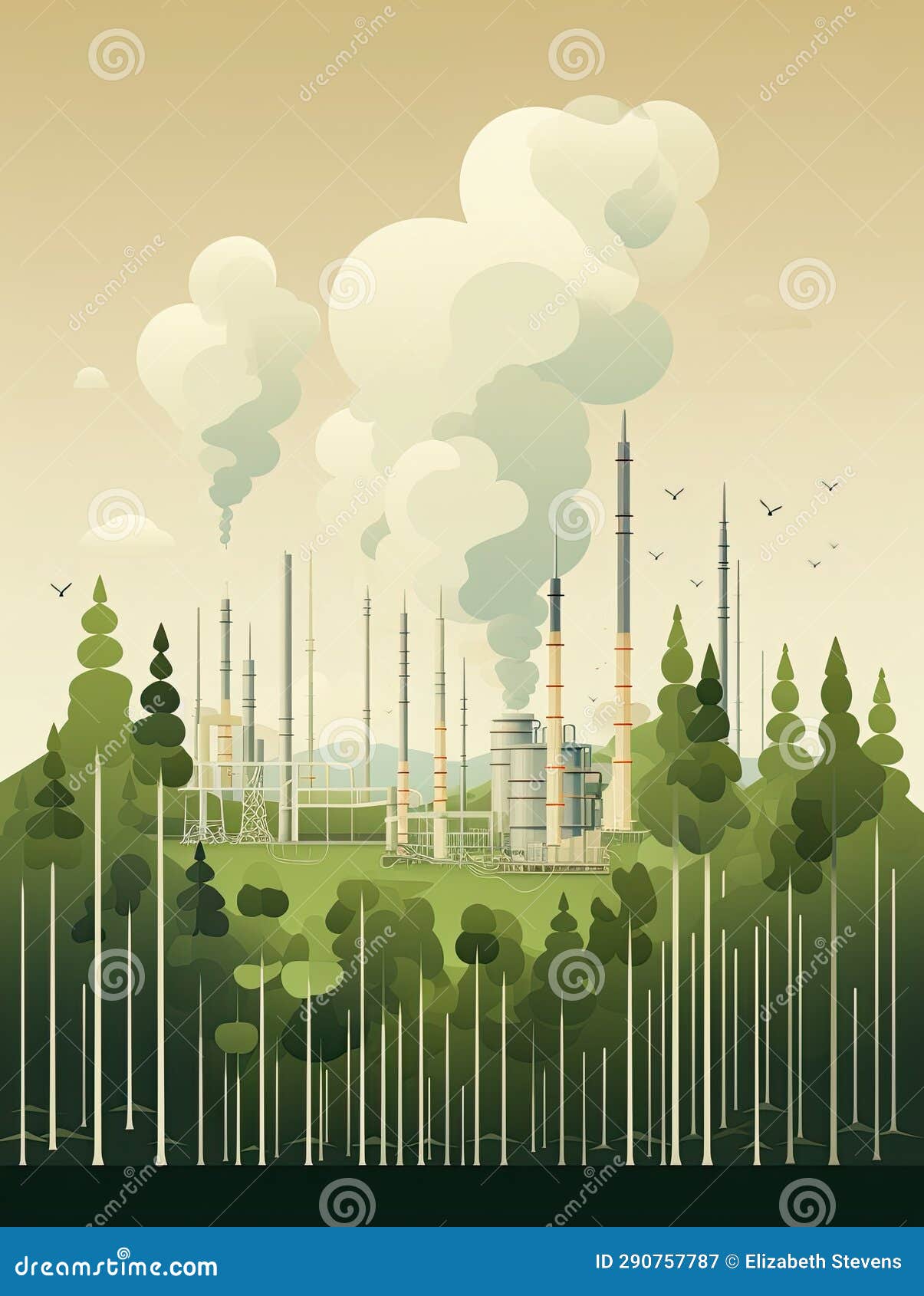aspen and spruce trees, alternative building blocks for making plastics